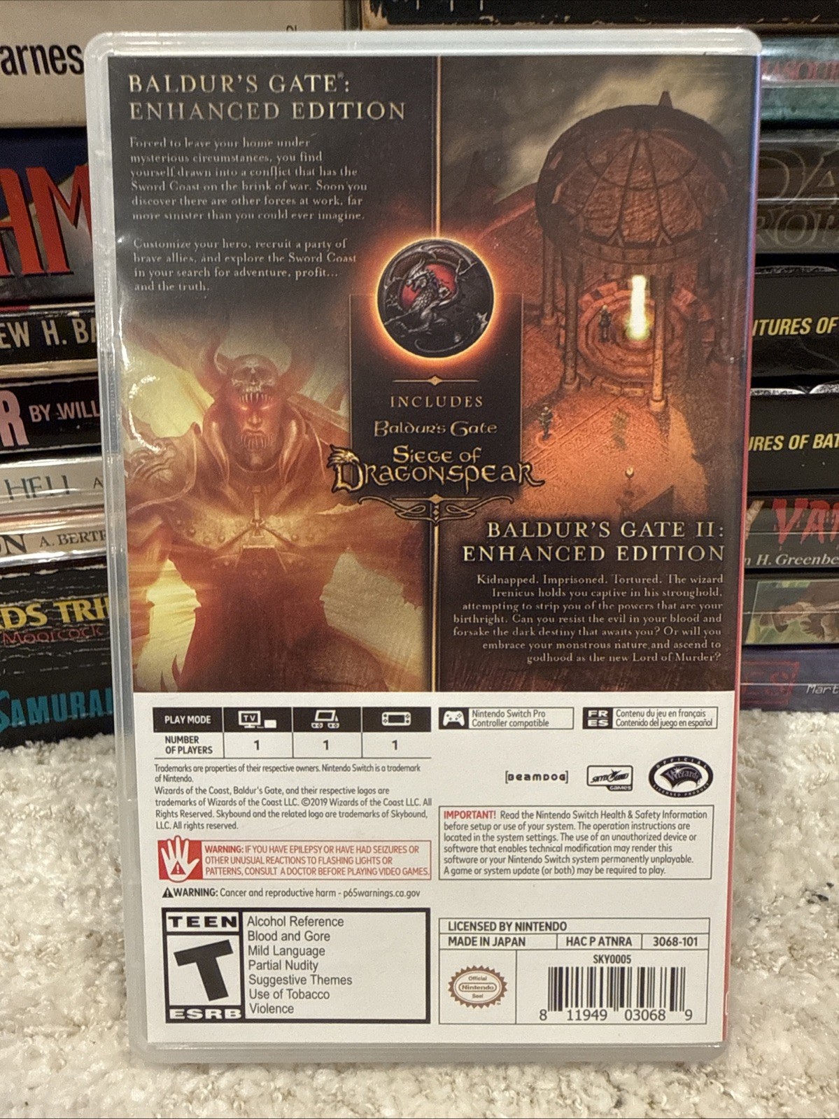 Baldur’s Gate & Baldur’s Gate II Enhanced Edition (Nintendo Switch)