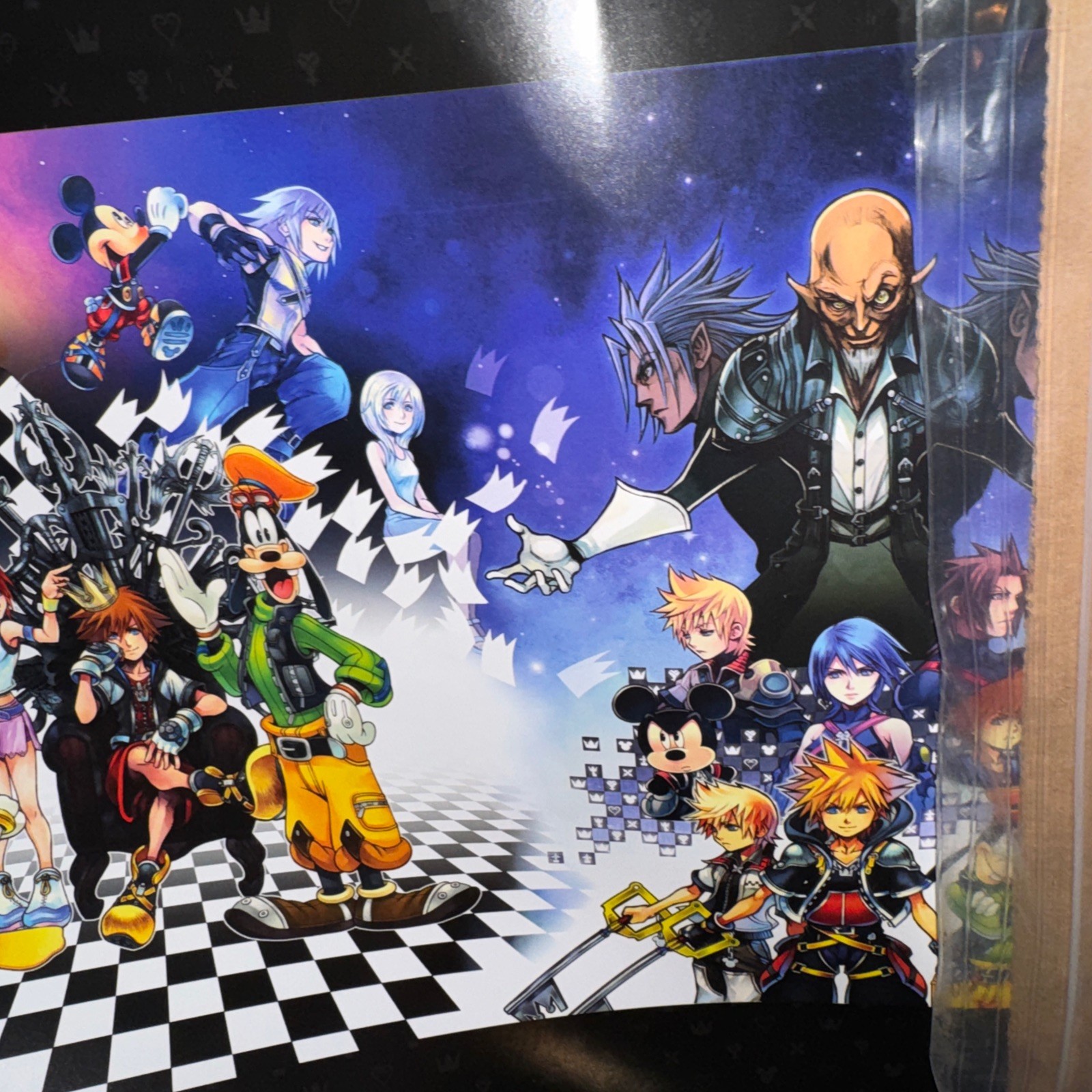 Kingdom Hearts III 3 Announcement DoubleSided Poster E3 2019 Rating Pending RARE
