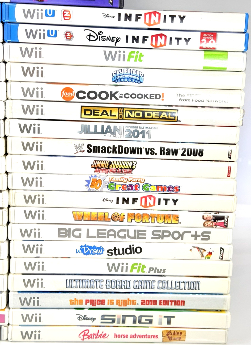 [NINTENDO] Bulk Lot Of (64) Nintendo Games – Wii, Wii U, Nintendo DS, Wholesale