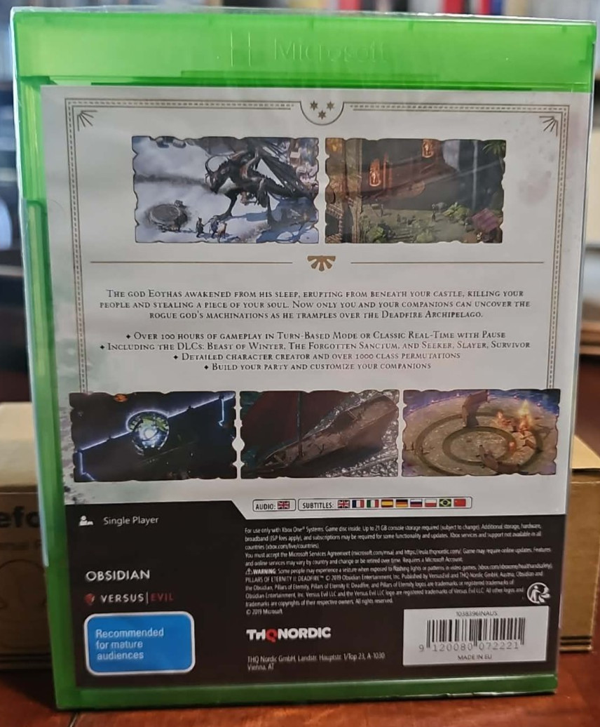 Pillars of Eternity II – Deadfire Ultimate Edition – Microsoft Xbox One PAL