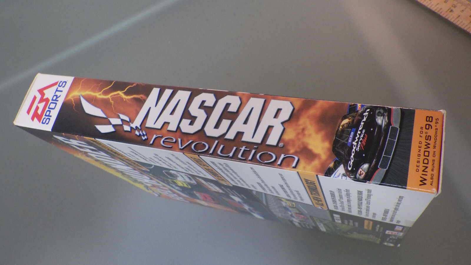Vtg 1999 Video PC Game NASCAR REVOLUTION by EA Sports Big Box FACTORY SEALED