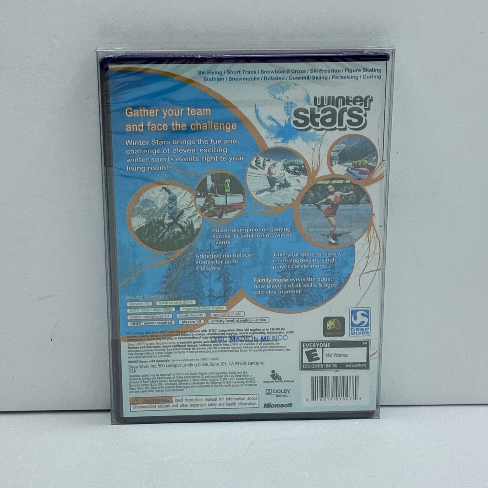 Winter Stars Xbox 360 Video Game NEW SEALED W/CASE