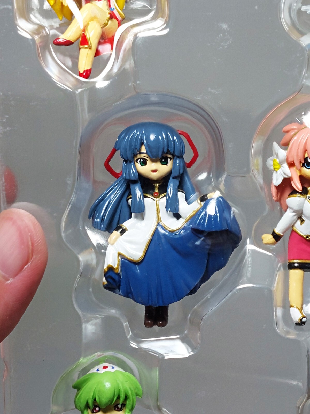 Galaxy Angel Eternal Love Bonus Figure Set w/Ballchain Mint Blancmanche
