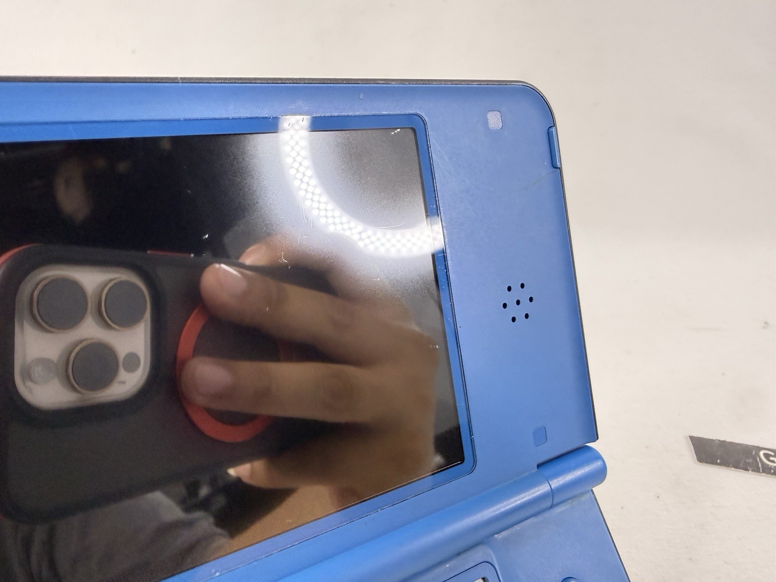 Nintendo DSi XL Handheld Game Console UTL-001 Midnight Blue, 5 Games & Charger