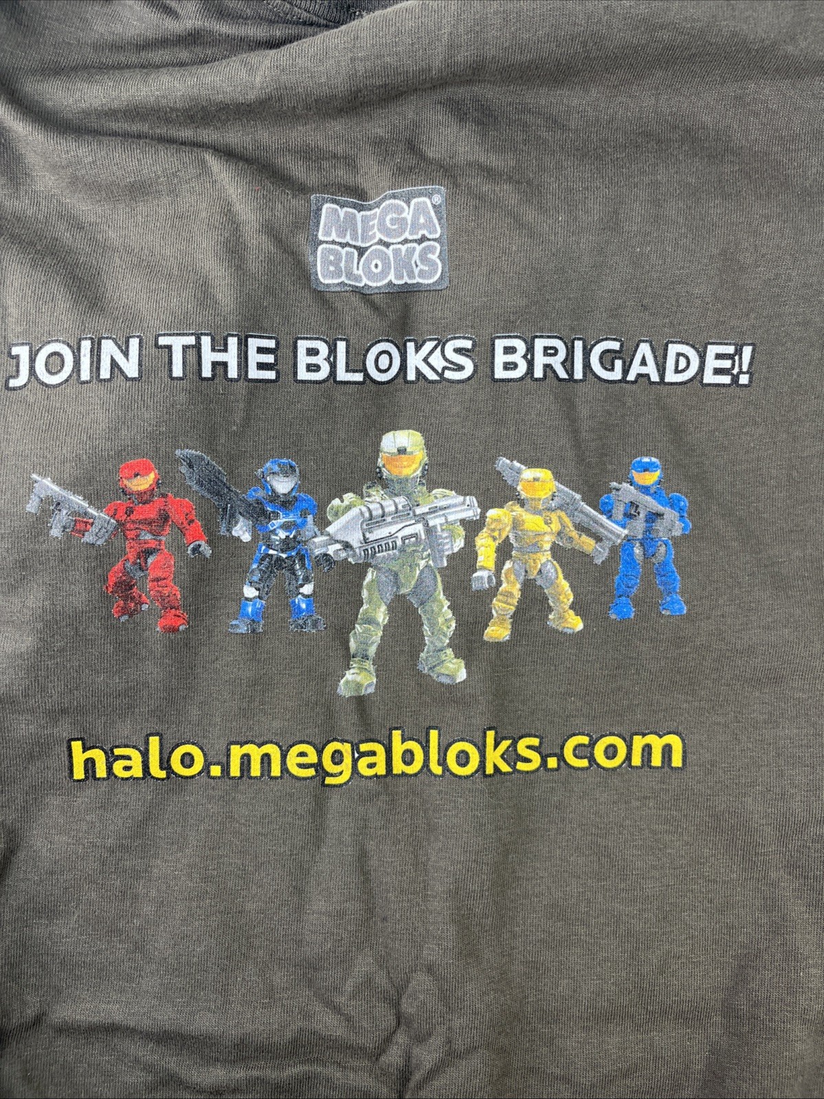Halo Fest Member T-Shirt Men’s Large 2011 Mega Bloks Pax Prime Event Brigade