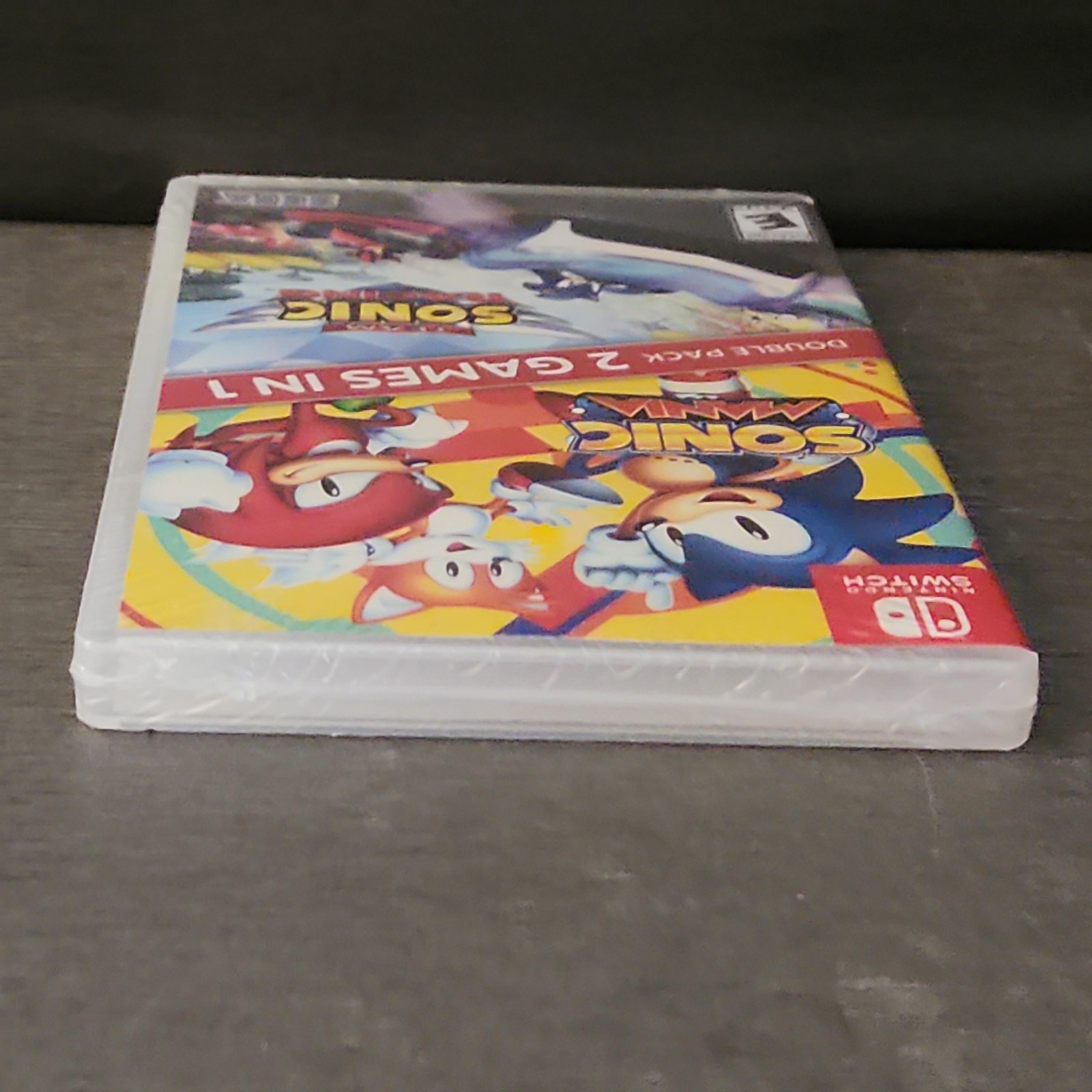 SEALED Sonic Mania + Team Sonic Racing Nintendo Switch Game Double Pack SEGA NEW
