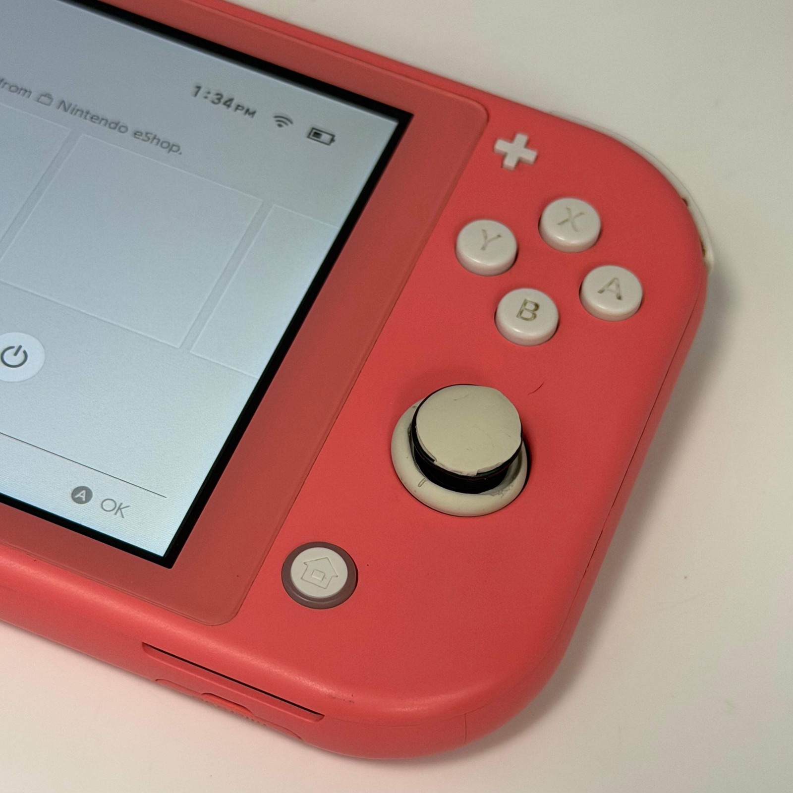 Nintendo Switch Lite Coral Handheld Video Game System Pink & Minecraft Game