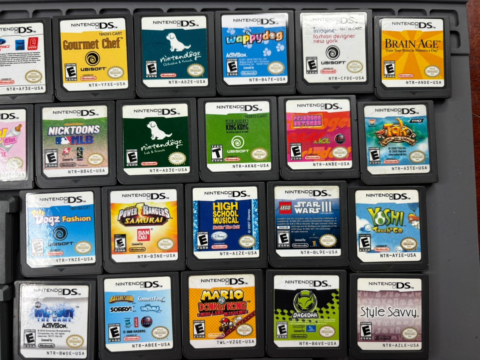 Original DS (FAT) 33 Game Bundle and Console