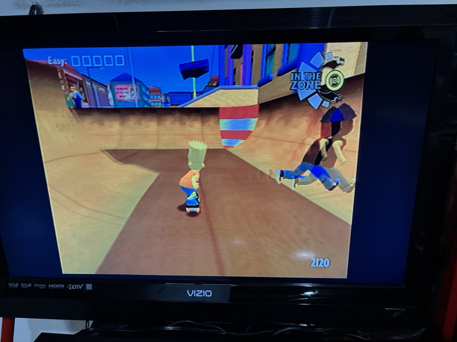 Simpsons Skateboarding (Sony PlayStation 2, 2002) Tested Working