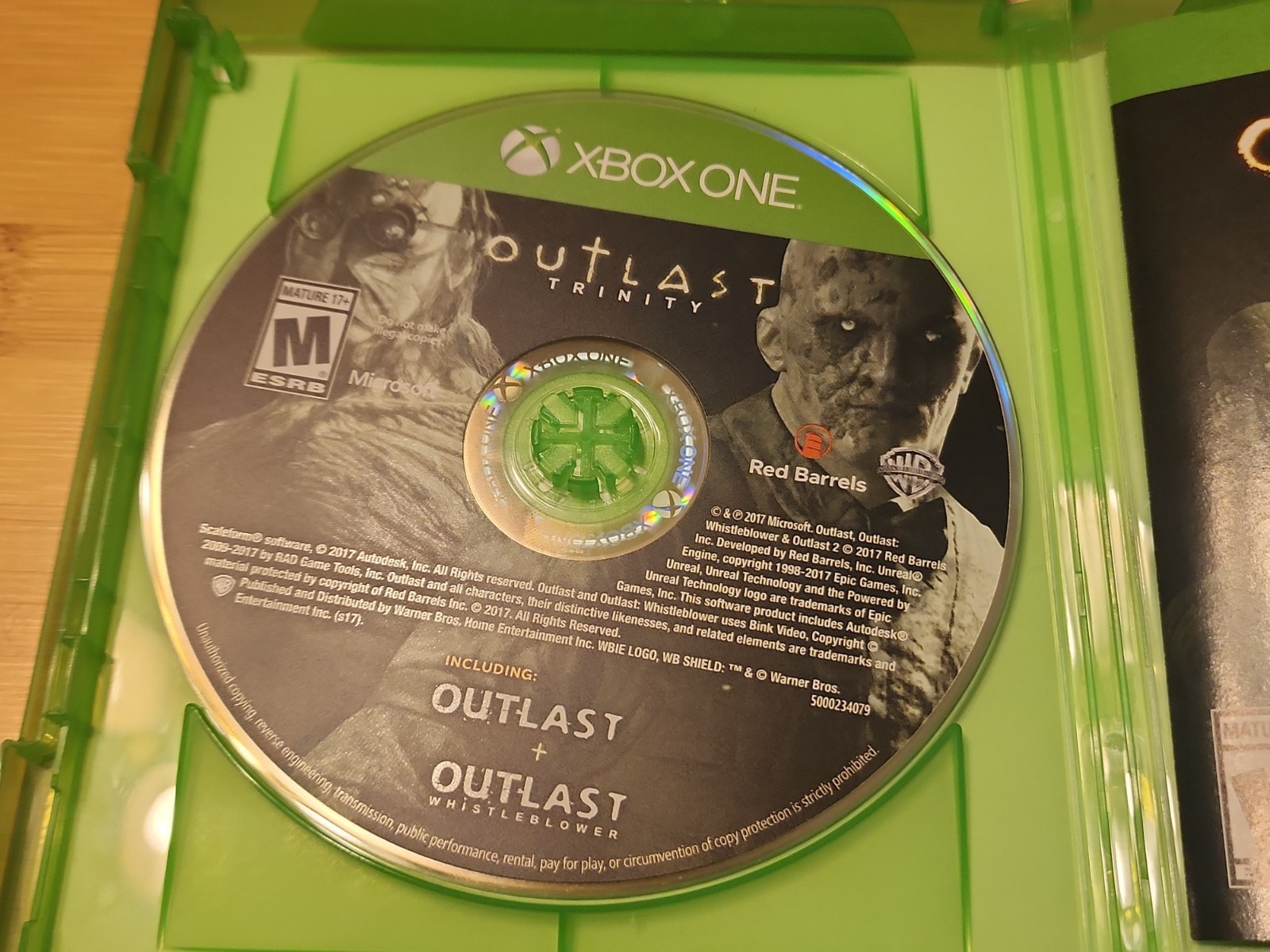 Outlast Trinity (Microsoft Xbox One)