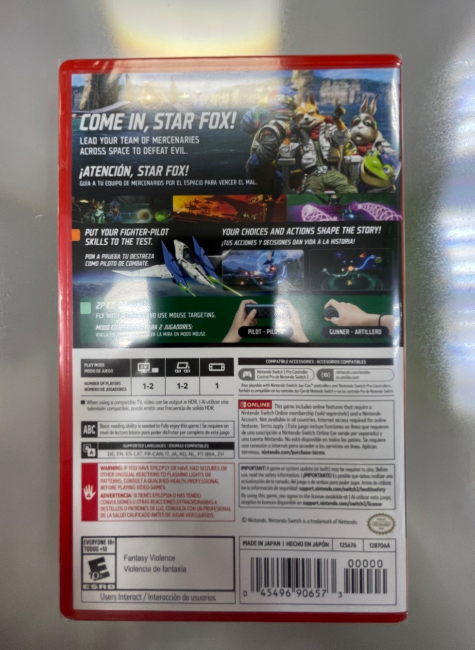Star Fox (Nintendo Switch 2) Brand New