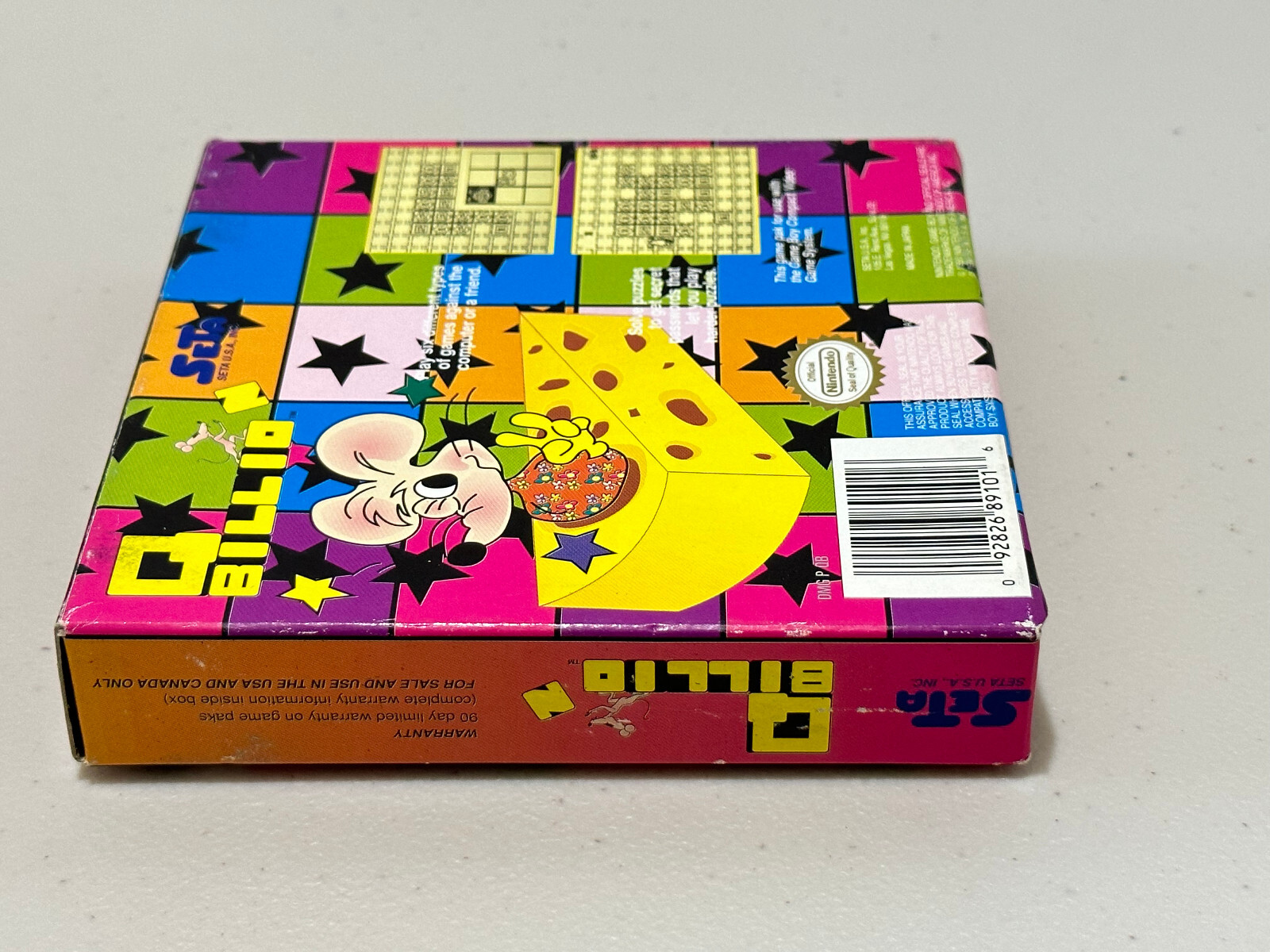 Q Billion (Nintendo Game Boy) Complete Authentic