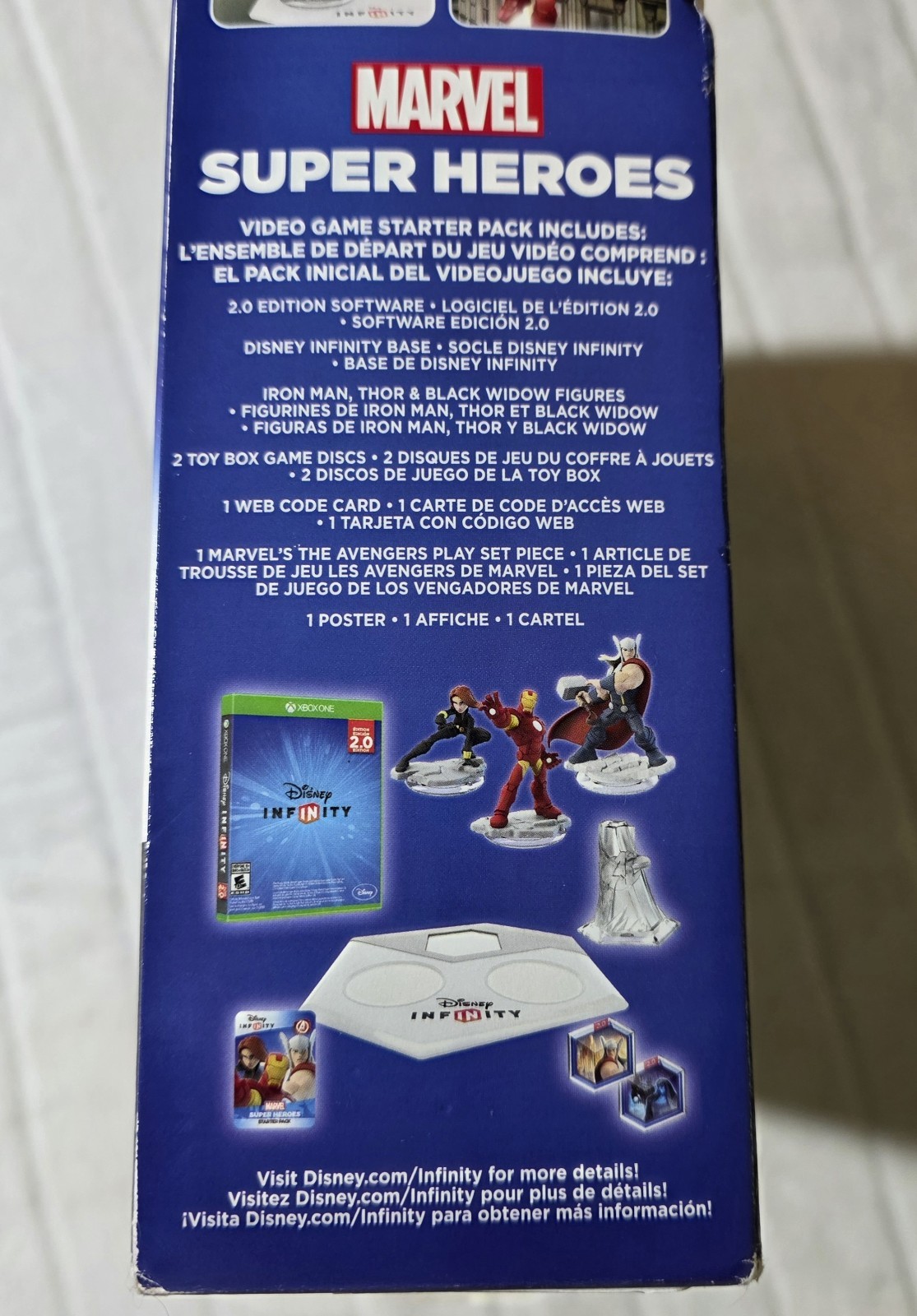 Xbox One Disney Infinity 2.0 Edition Starter Pack Marvel Super Heroes
