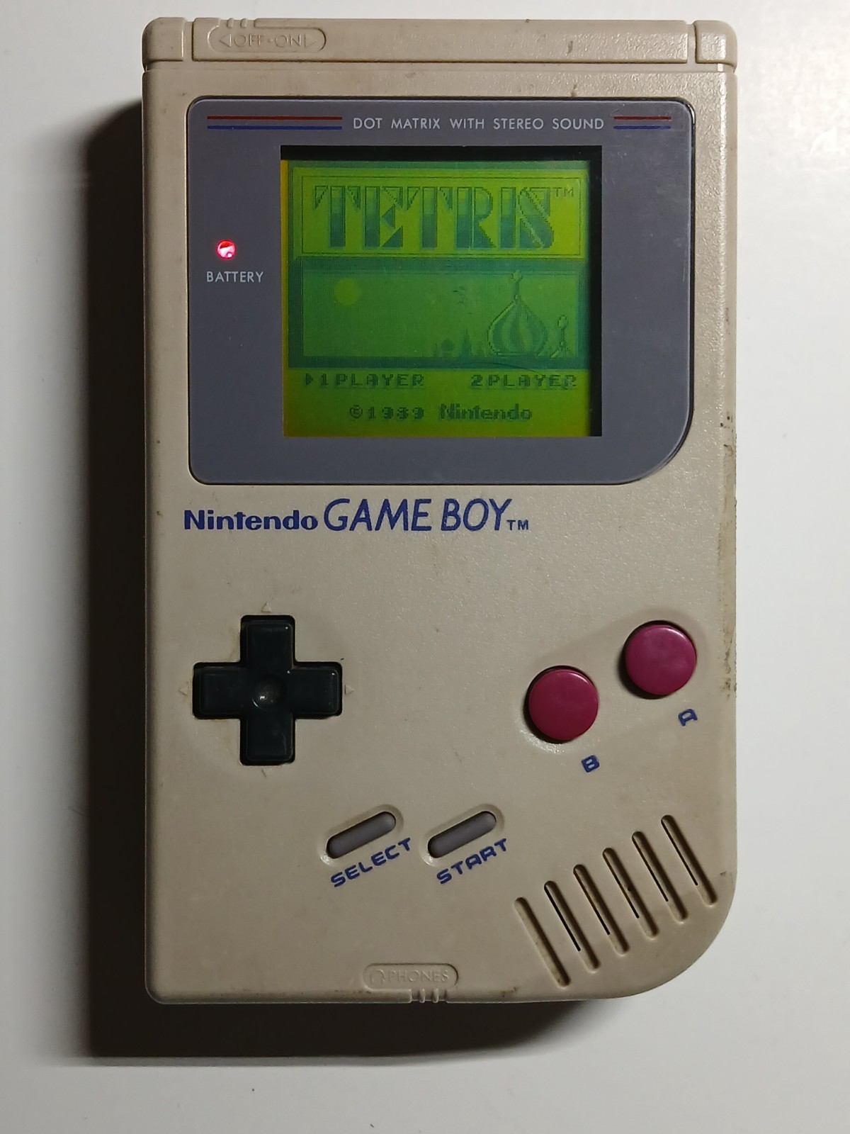 Nintendo Game Boy DMG-01 Gray original not working parts or repair