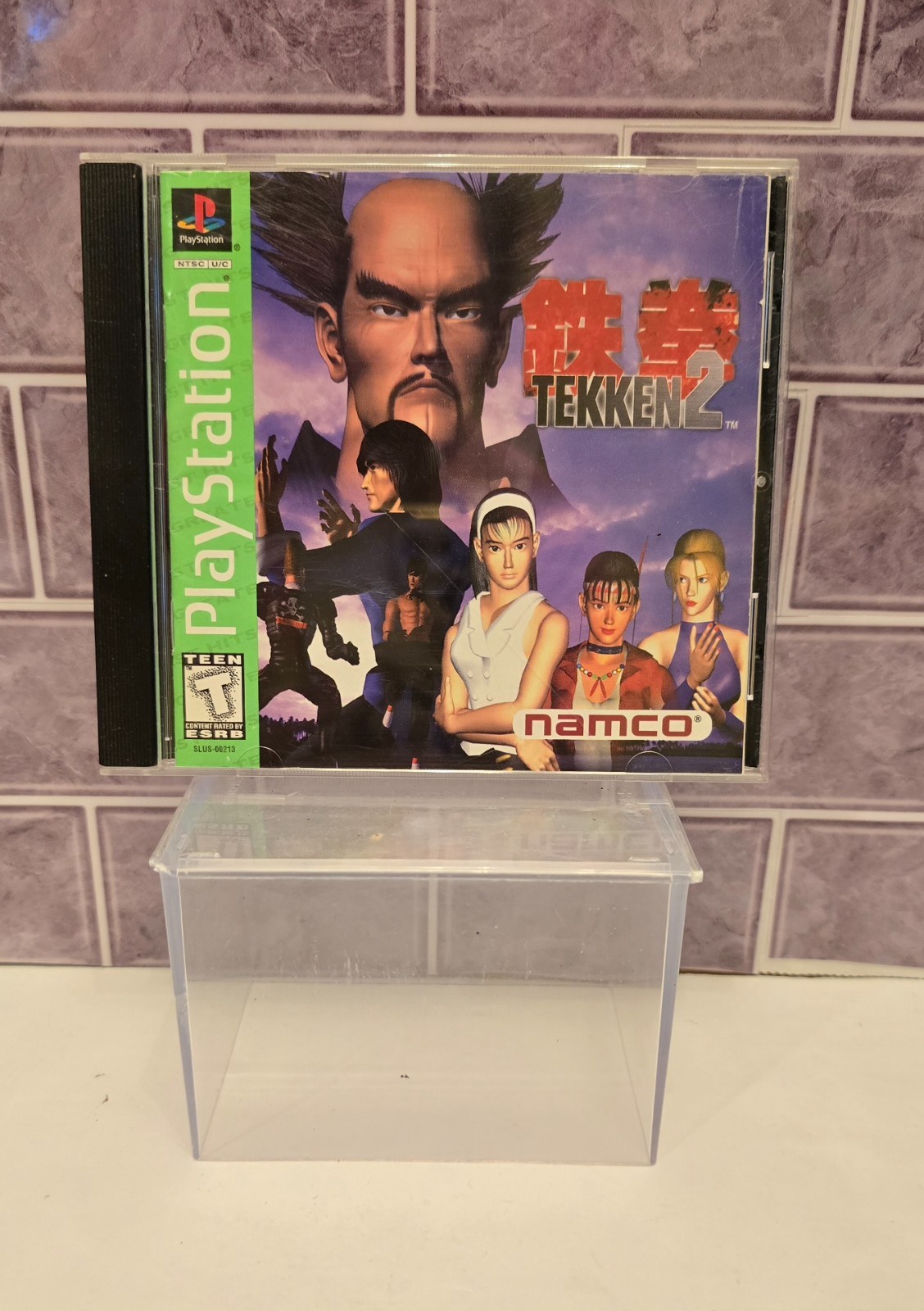 Sony PlayStation 1 TEKKEN 2 Greatest Hits CIB + Reg Card *Tested & Works*