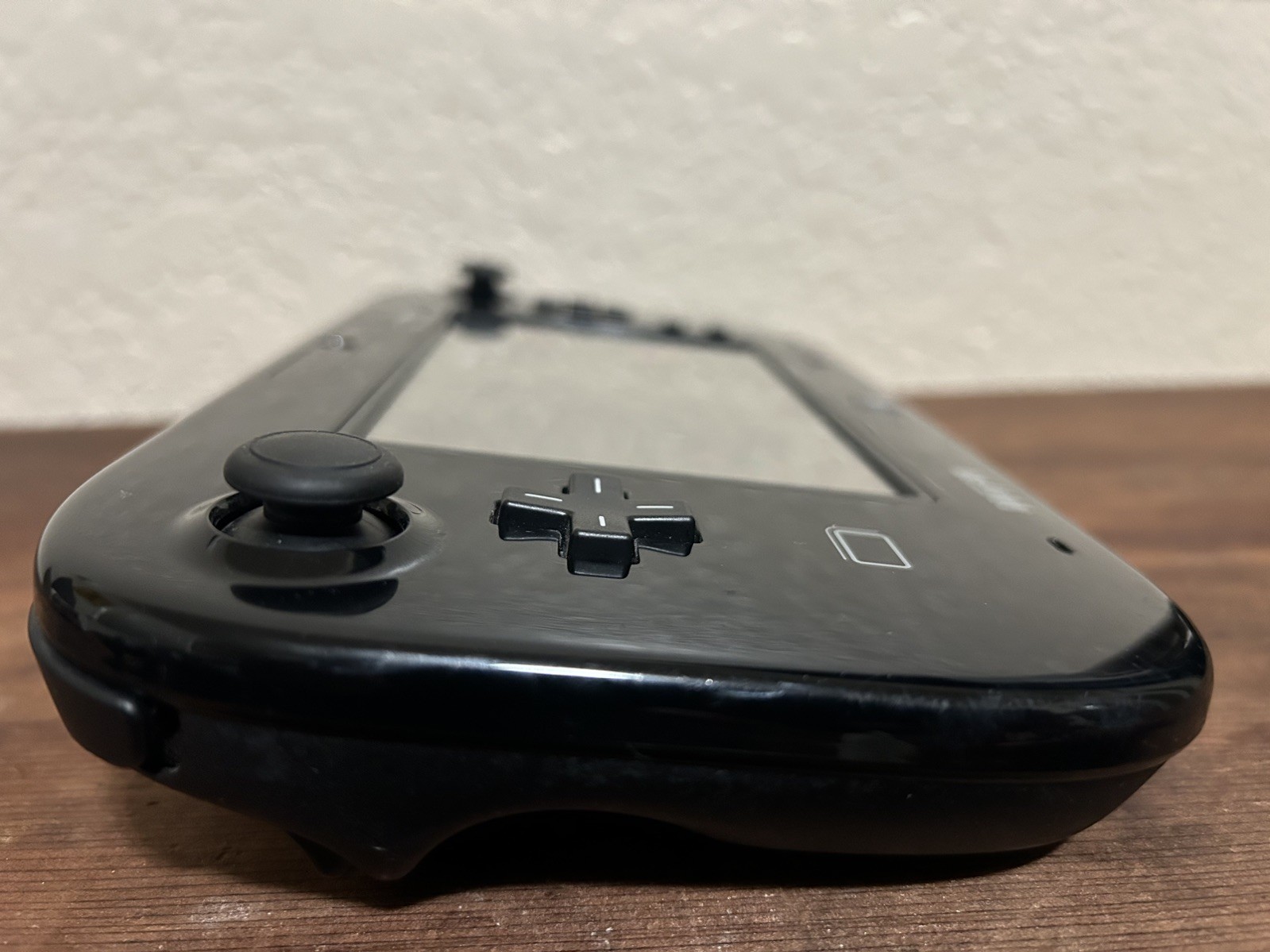 WII U GAMEPAD CONTROLLER BLACK with STYLUS WUP-010 GAMEPAD- TESTED WORKING