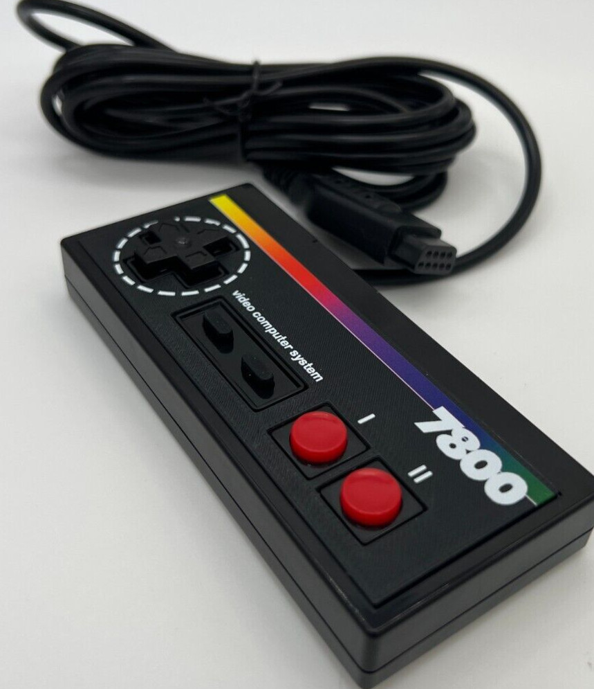 Atari 7800 2600 2600+ Controller Joystick Control Pad Gamepad CX78 – READ