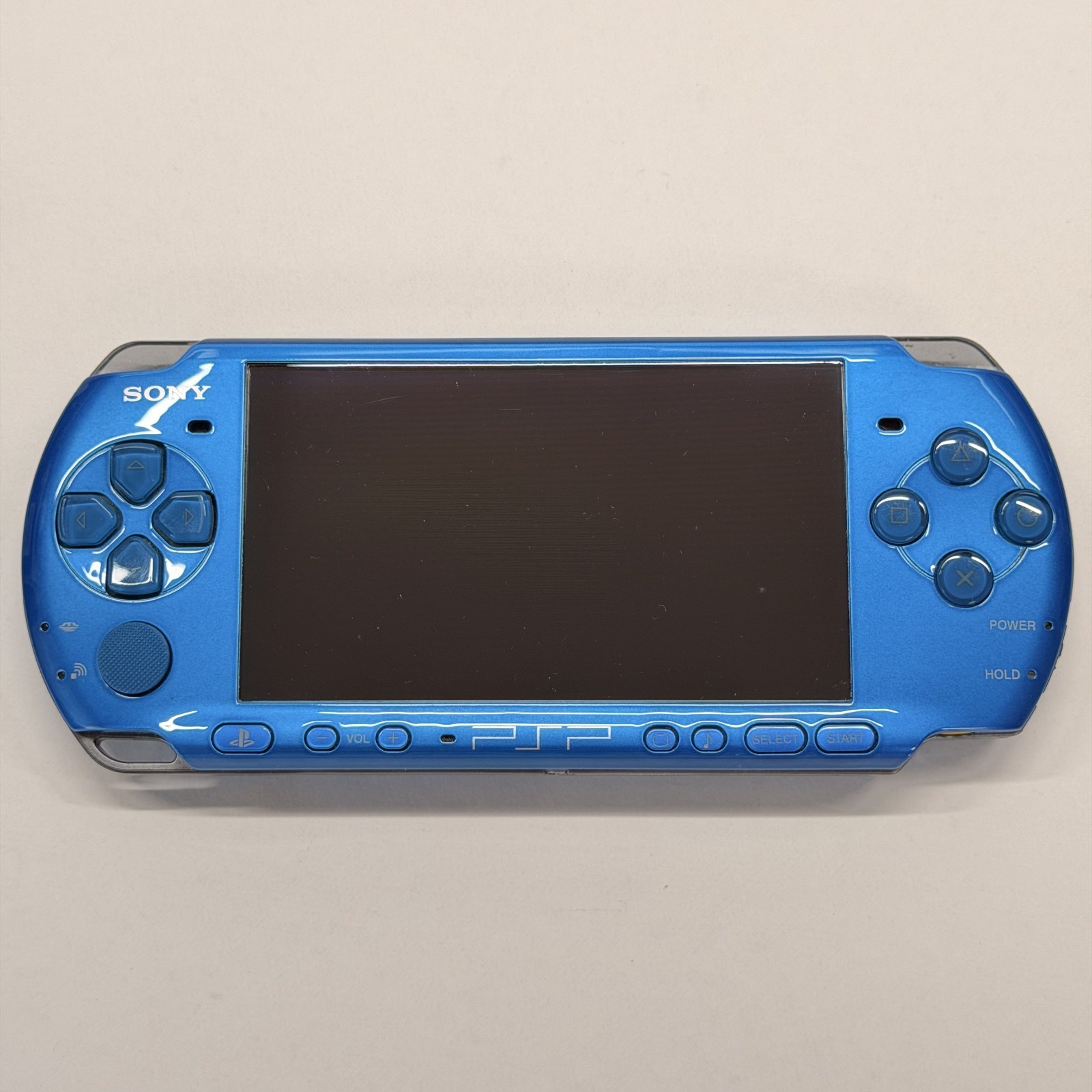 Sony PSP 3000 Vibrant Blue Console Excellent Condition Tested Working Bonus JP