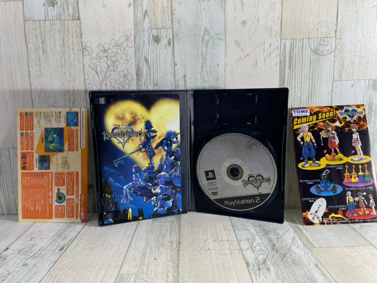 PS2 Kingdom Hearts Set of 4 Japanese Version – Square Enix – USED Games – F/S