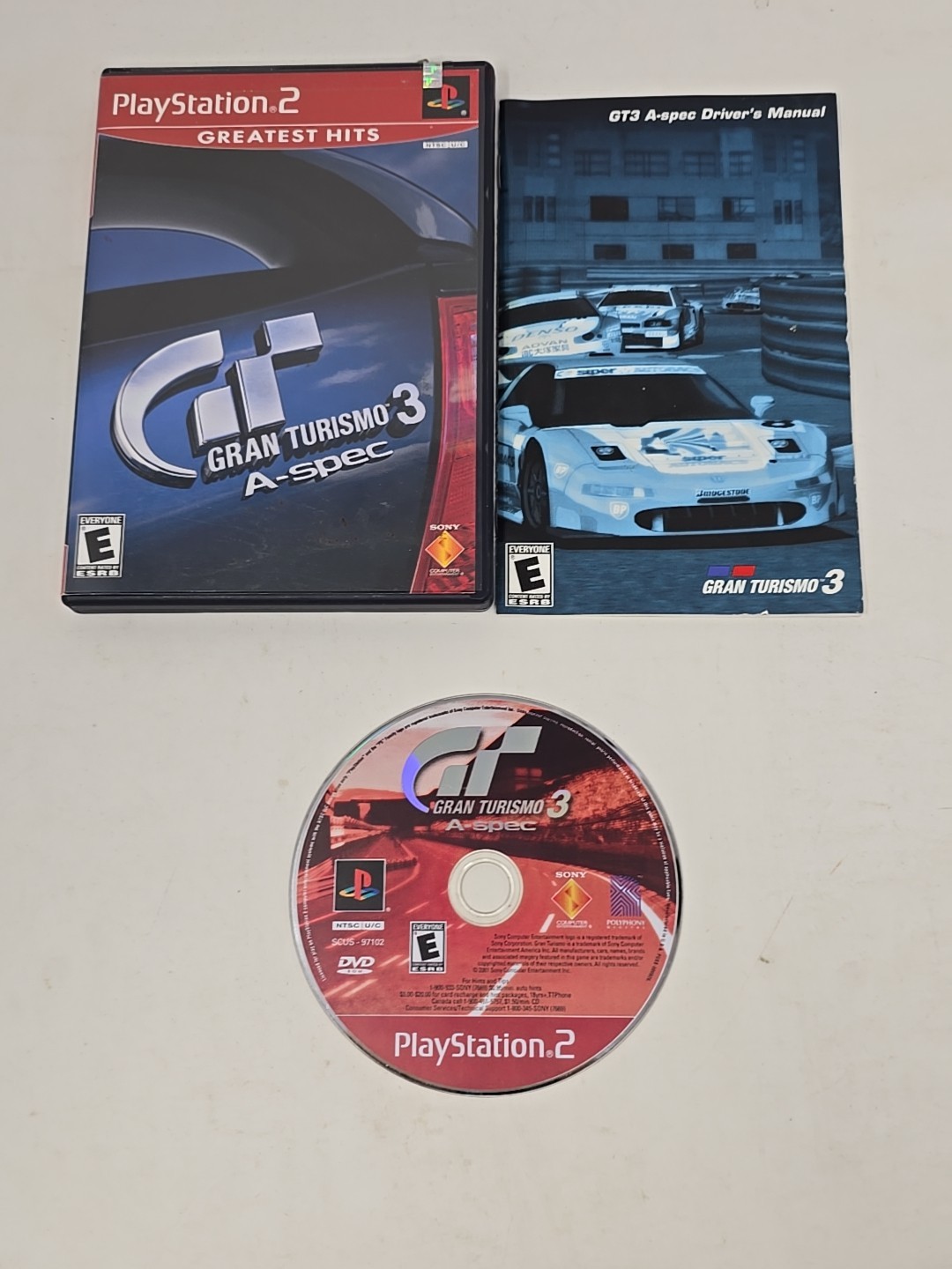 Gran Turismo 3 – PlayStation 2 Tested Exellent Free Shipping Complete