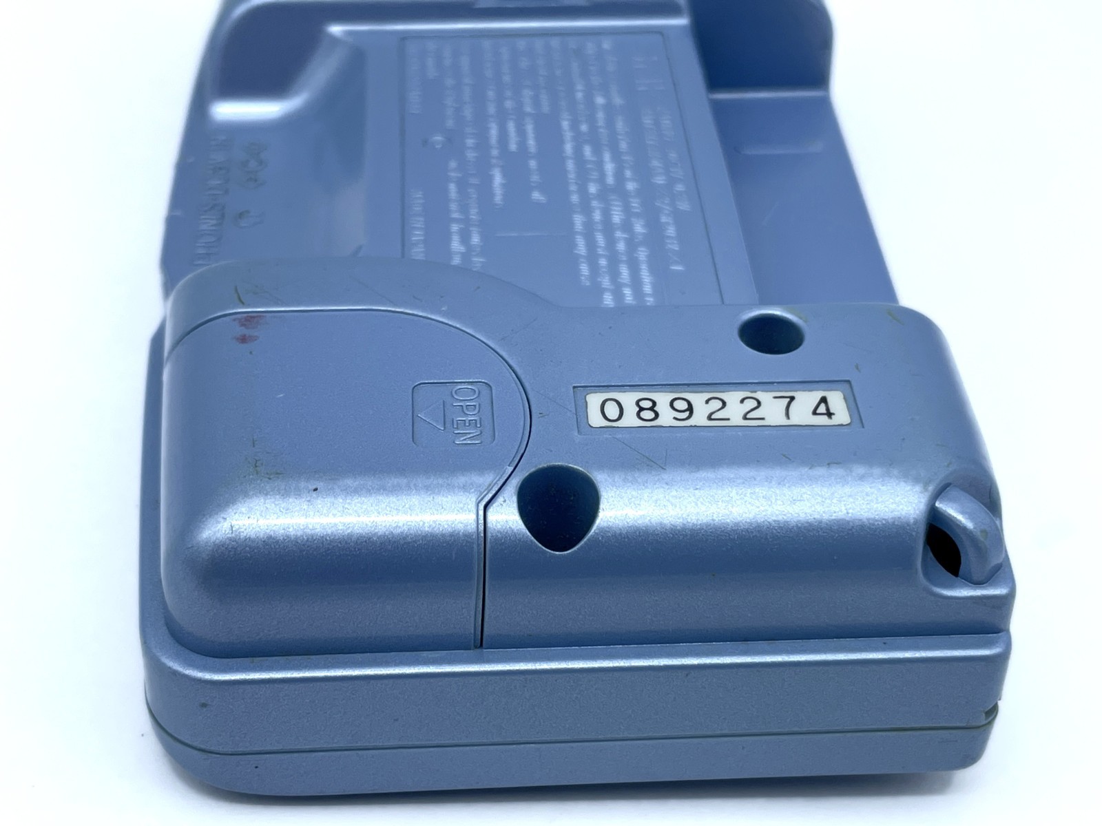 Neo Geo Pocket Color Console Platinum Blue SNK Tested Good condition