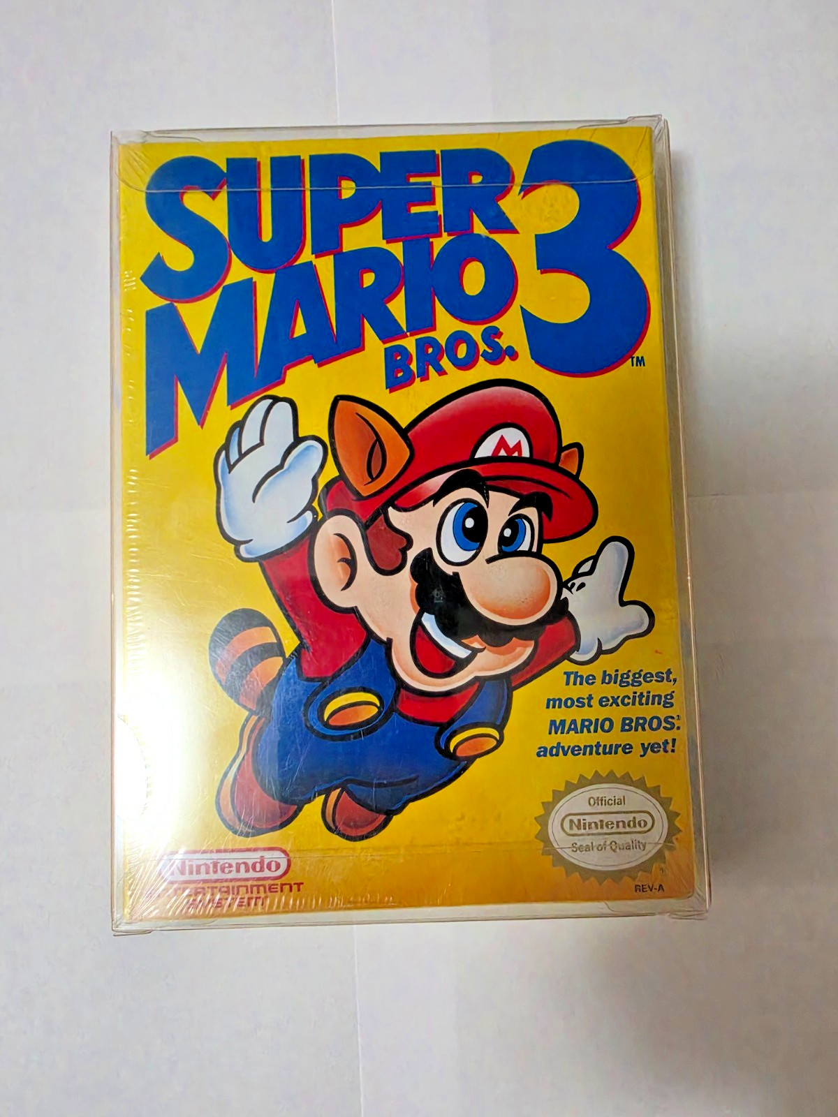 Vintage Super Mario Bros 3 Game Nintendo NES Sealed New Never Opened