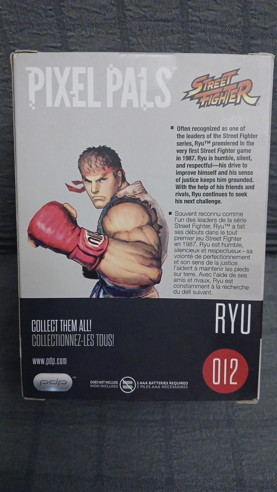 Pixel Pals – Street Fighter – RYU 2017 Capcom Lights & RYU Stubbins Plush