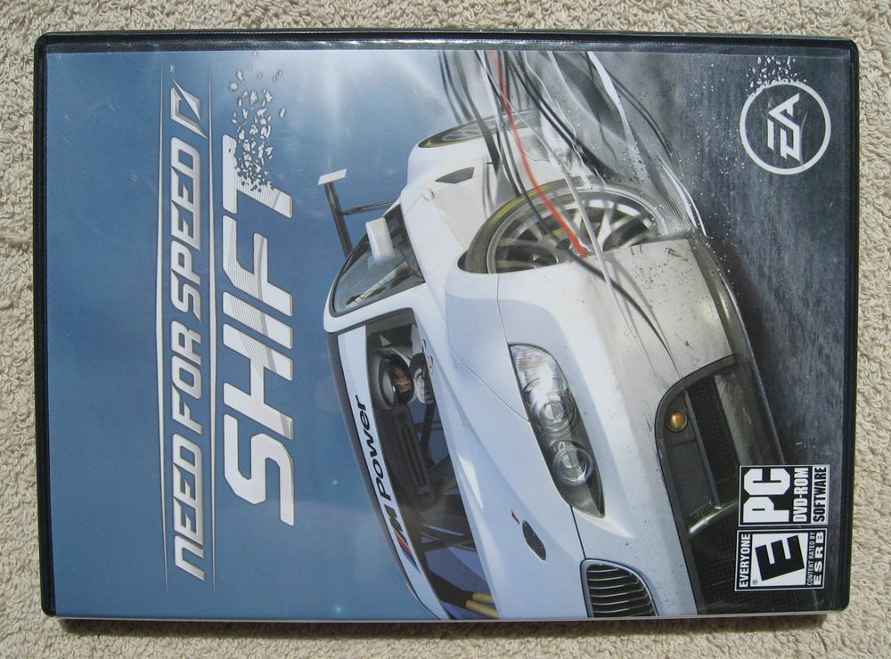 Original 2009 Need for Speed “Shift” for PC- Complete USA Retail Edition *Mint*