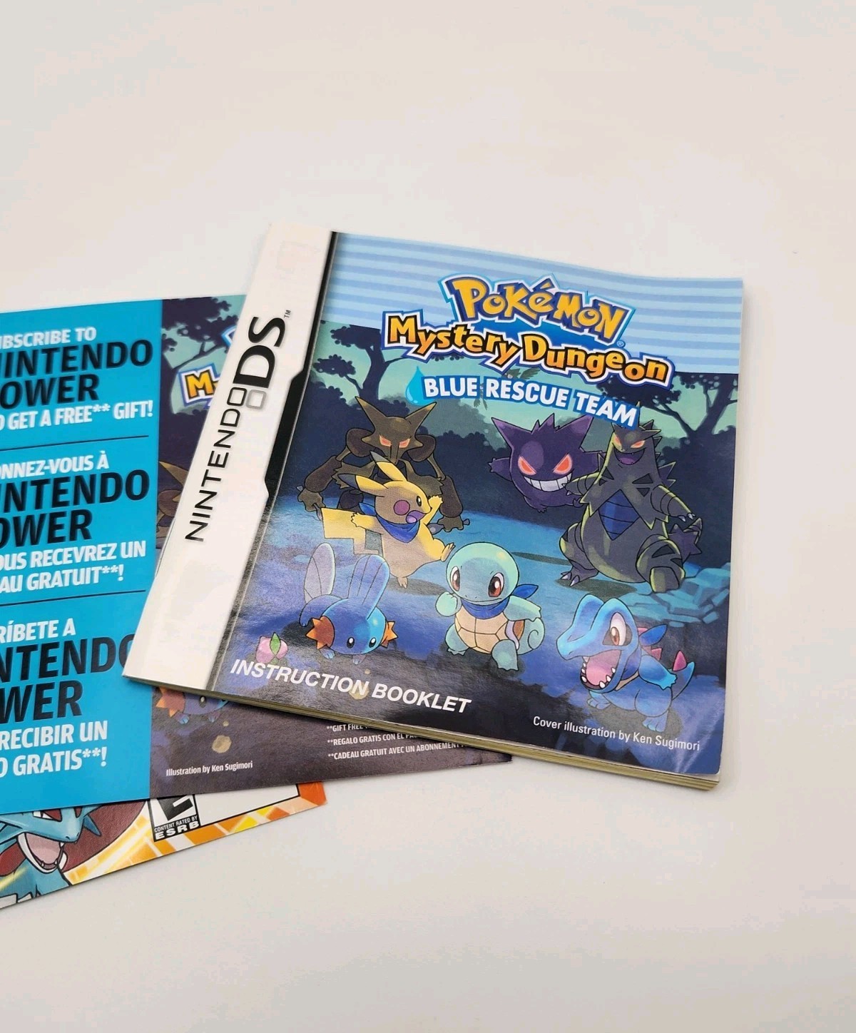 Pokemon Mystery Dungeon: Blue Rescue Team (Nintendo DS, 2006) CIB W/ Inserts !