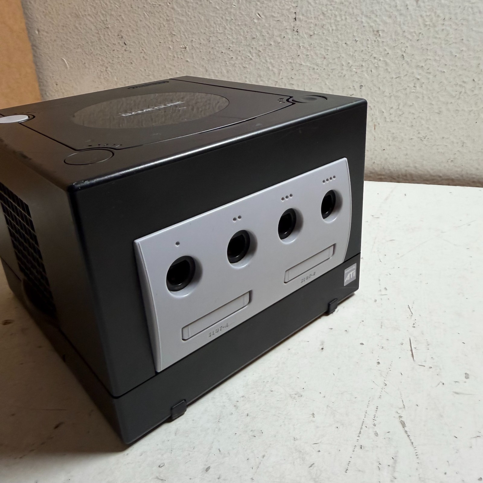 Nintendo GameCube DOL-101 Black 480p 128-bit Video Game Console – For Parts