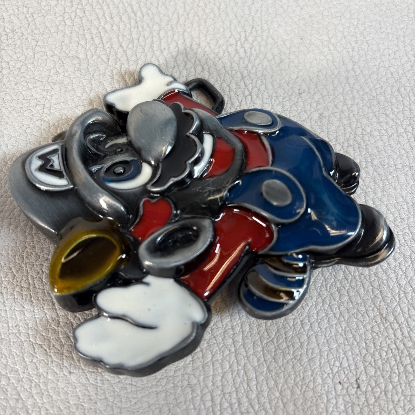 Mario Flying Squirrel Belt Buckle Super Mario Bros U Deluxe Game -B20