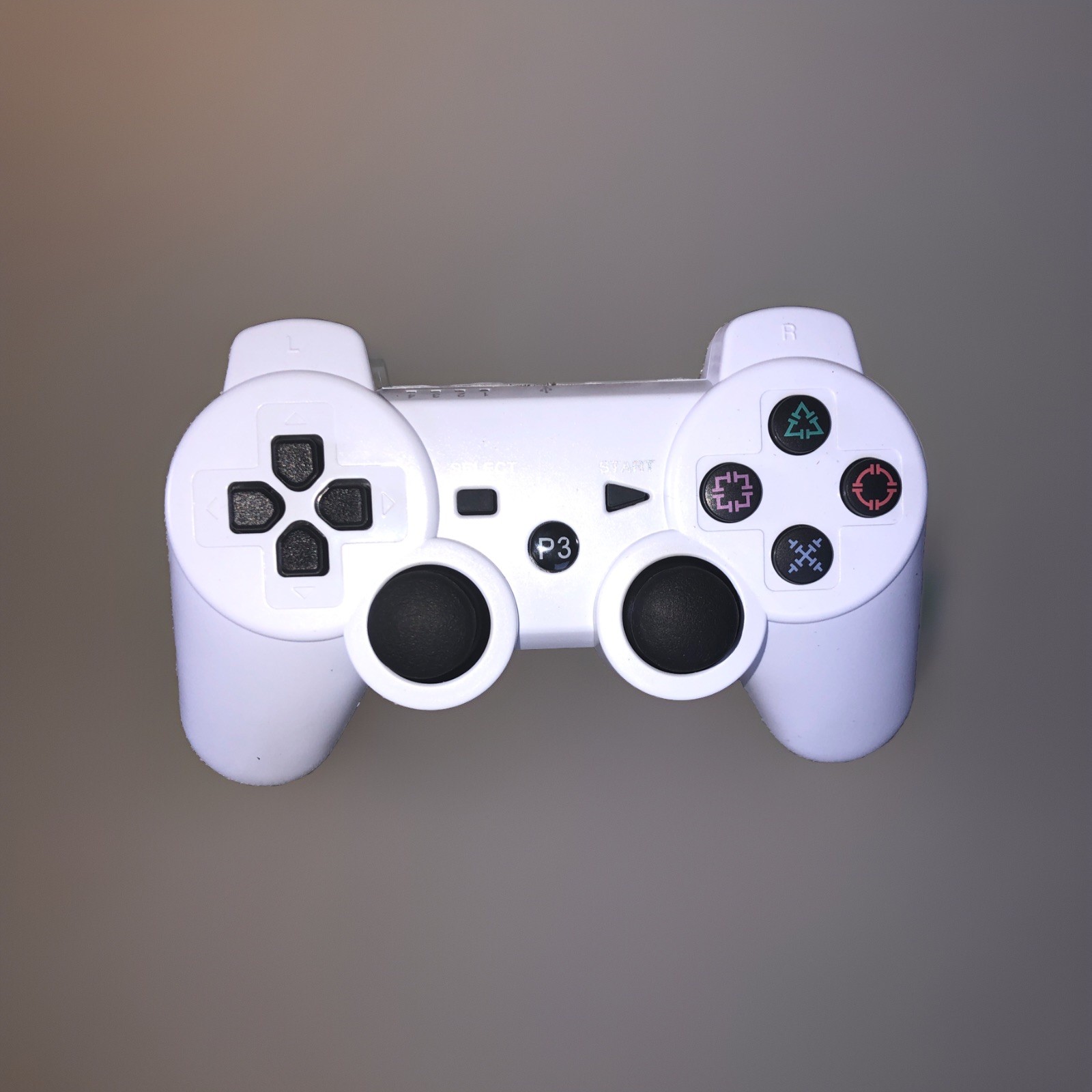 Generic Third-Party Wireless Bluetooth Video Game Controller Pad White