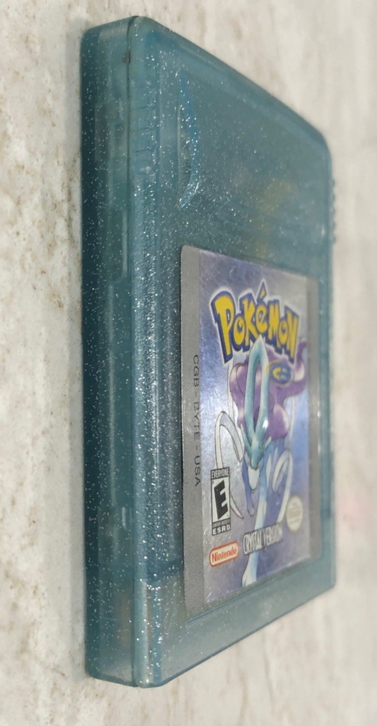 Pokemon: Crystal Version (Nintendo Game Boy Color, 2001) Authentic, Tested saves
