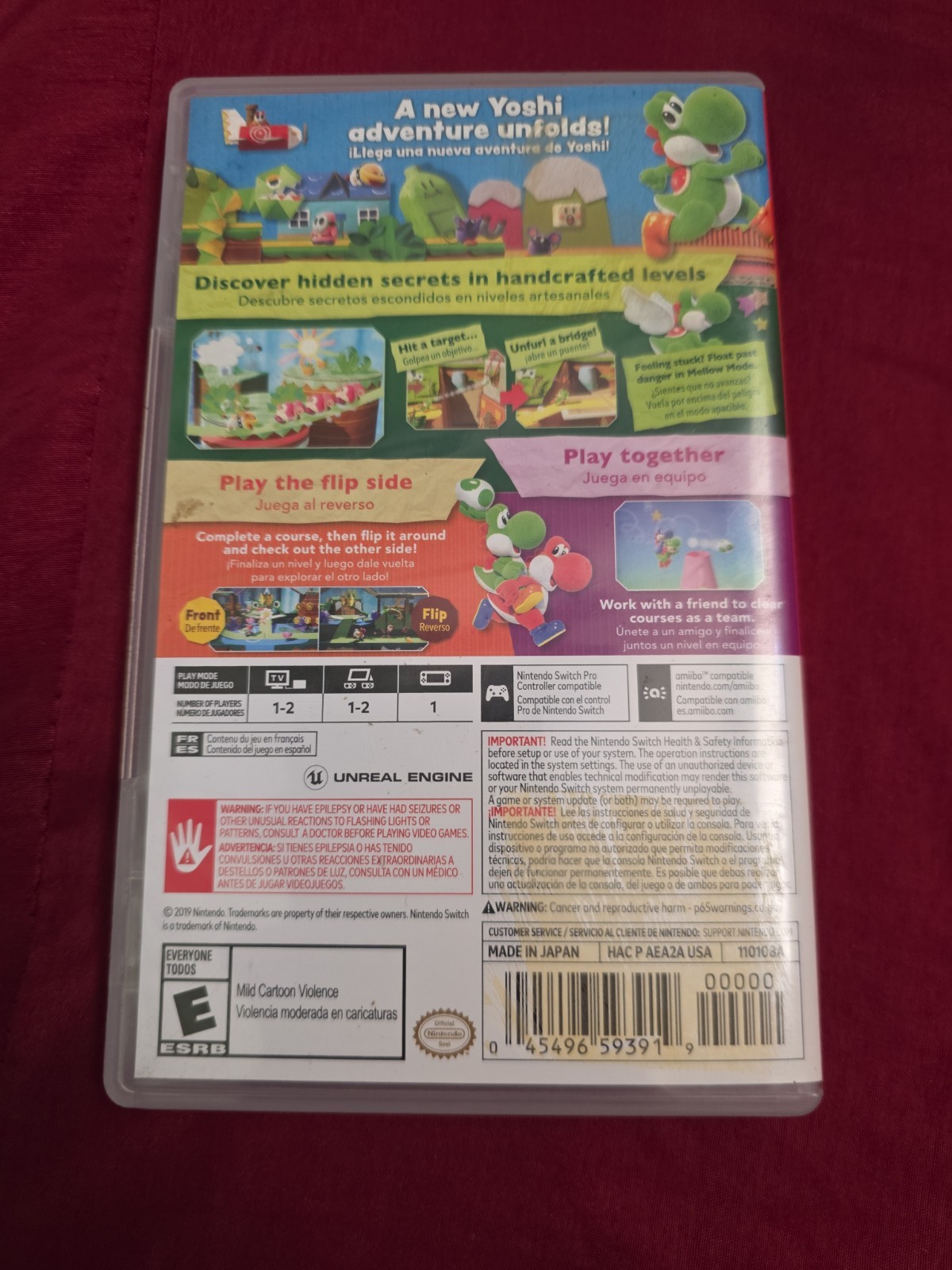 Yoshi’s Crafted World – Nintendo Switch