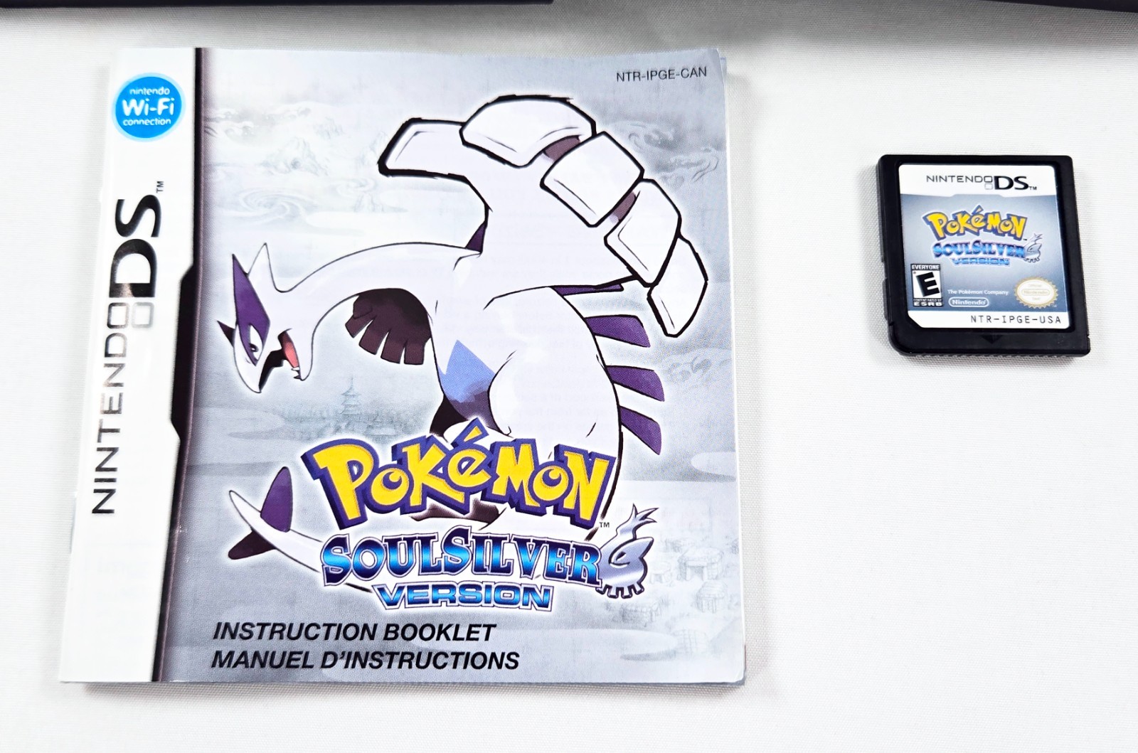 POKEMON SOUL SILVER Complete Game 2010 Authentic Nintendo DS Tested SoulSilver