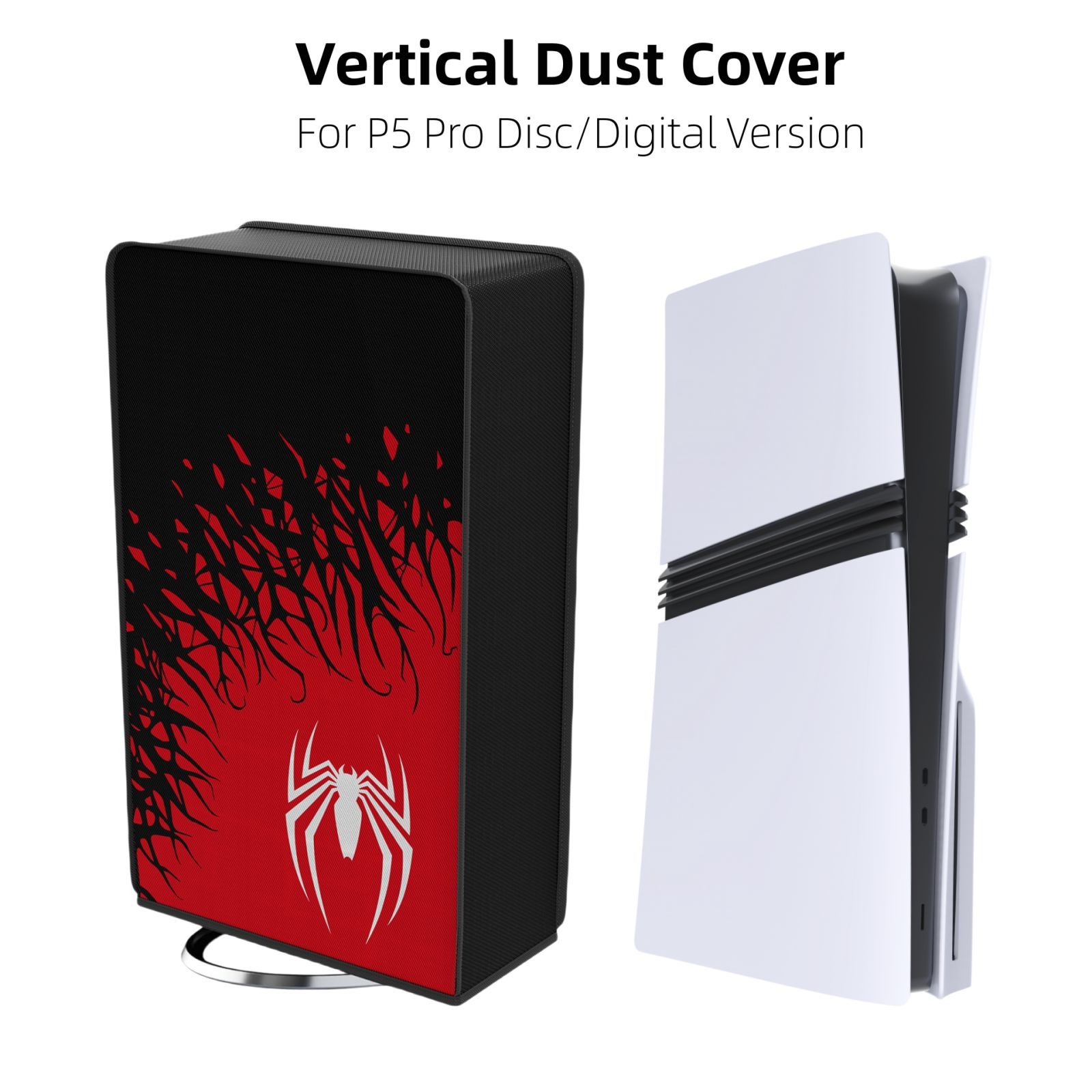 Dust cover for PS5 Pro disc/digital Edition ,washable and scratch-resistant