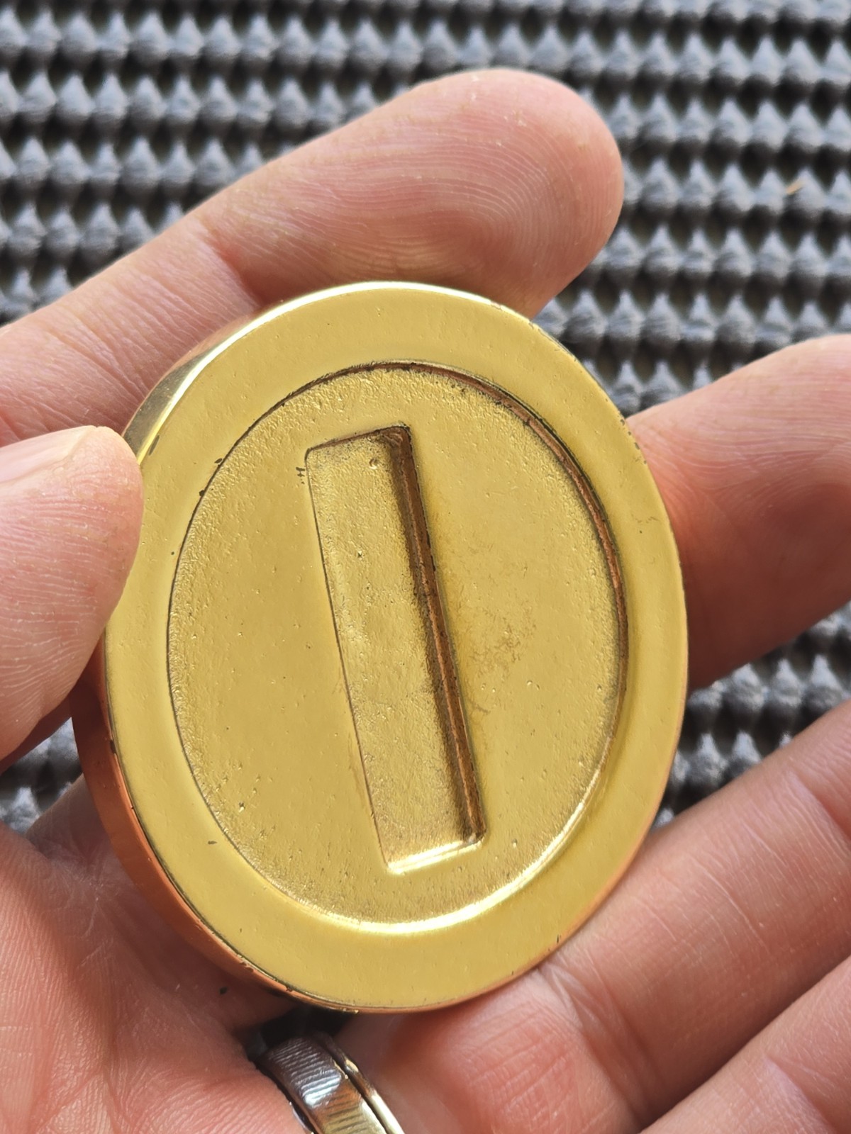 Nintendo New Super Mario Bros 2 Gold Coin Medal Brazil Preorder Bonus 3DS NES