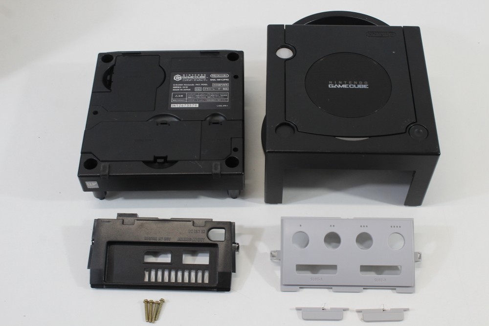 Nintendo GameCube Console OEM Replacement Shell Jet Black DOL-001 Cos.Damage #2