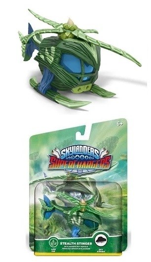 LOT OF 2 SUPERCHARGERS SKYLANDERS BURN CYCLE & STEALTH STINGER BONUS SHARK TANK