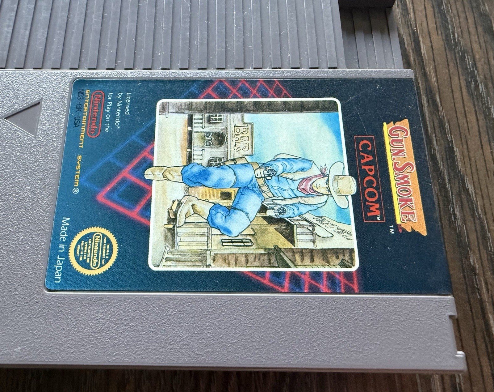 Gun.Smoke Bar Variant CART ONLY (Nintendo, NES 1988) Tested Combine Shipping🔥