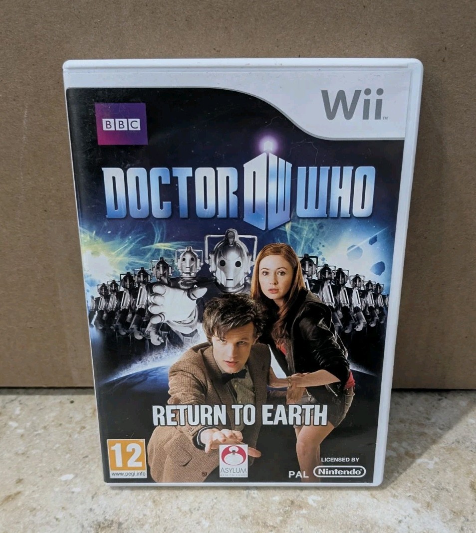 Doctor Who Return To Earth Nintendo Wii PAL Version – CIB