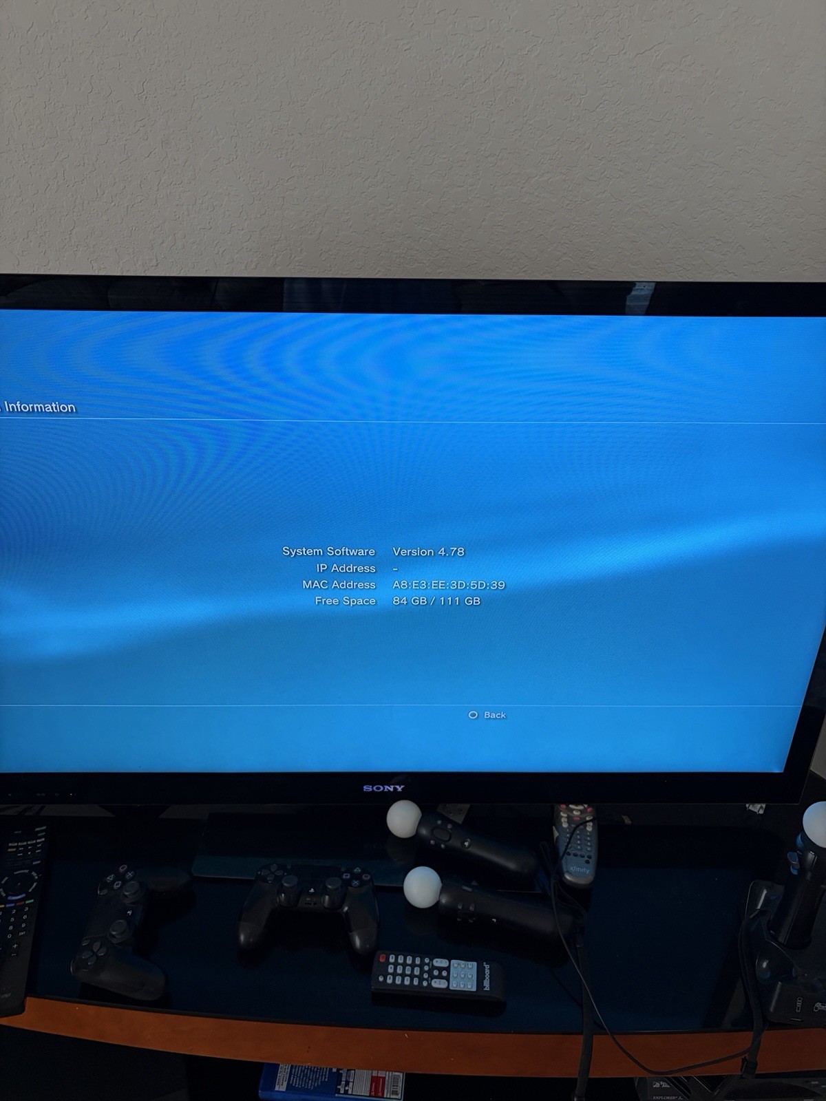 Playstation PS3 Slim Black Console 120 GB with Controller Game
