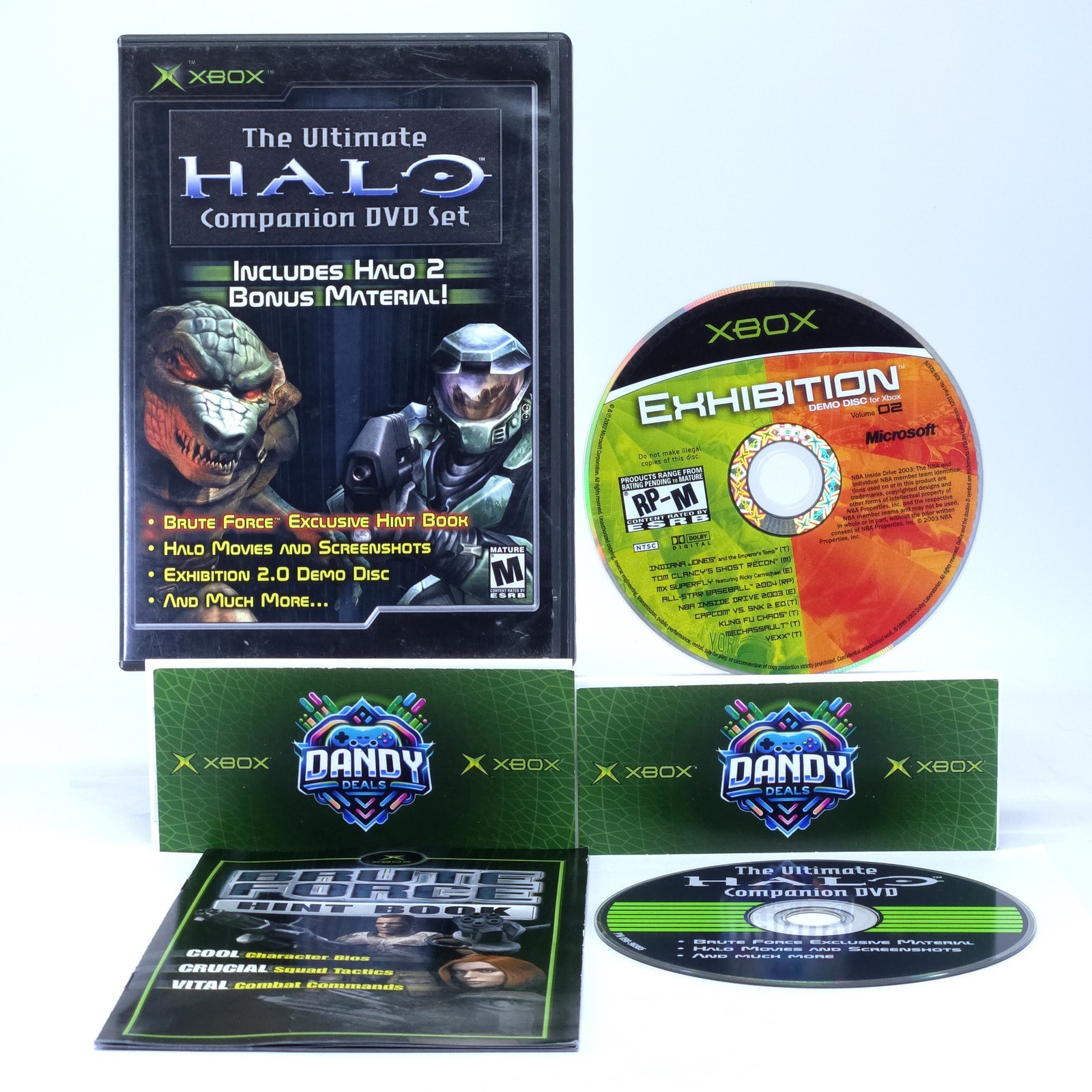 The Ultimate Halo Companion DVD Set CIB W/ Manual – Xbox