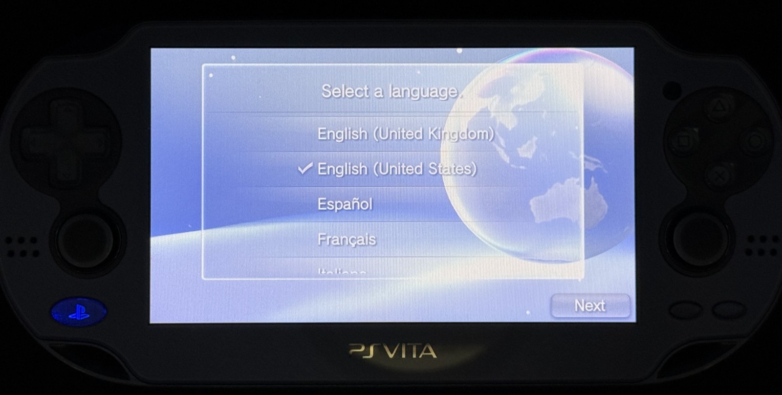 Sony PS Vita PCH-1000 PCH 1000 Console Silver w/16GB memory Very Rare – Mint
