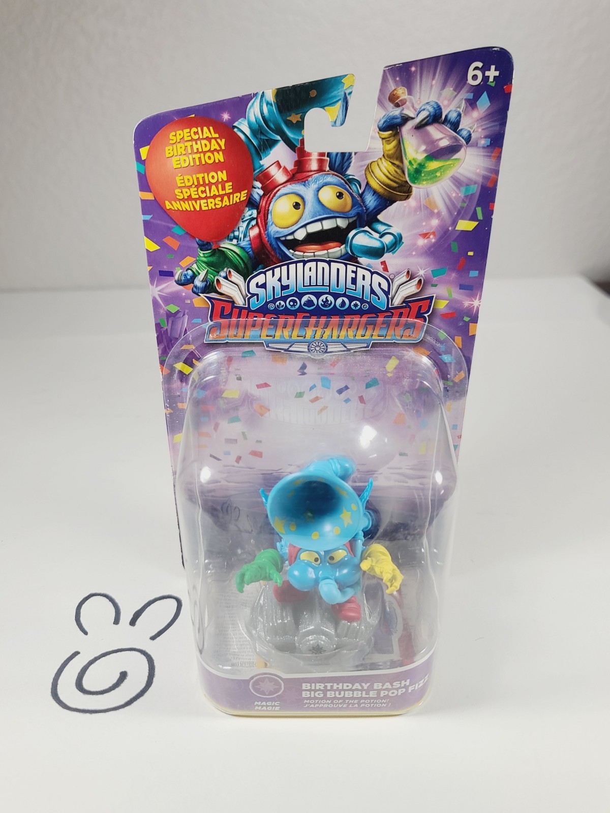 SEALED Skylanders SuperChargers Birthday Bash Big Bubble Pop Fizz