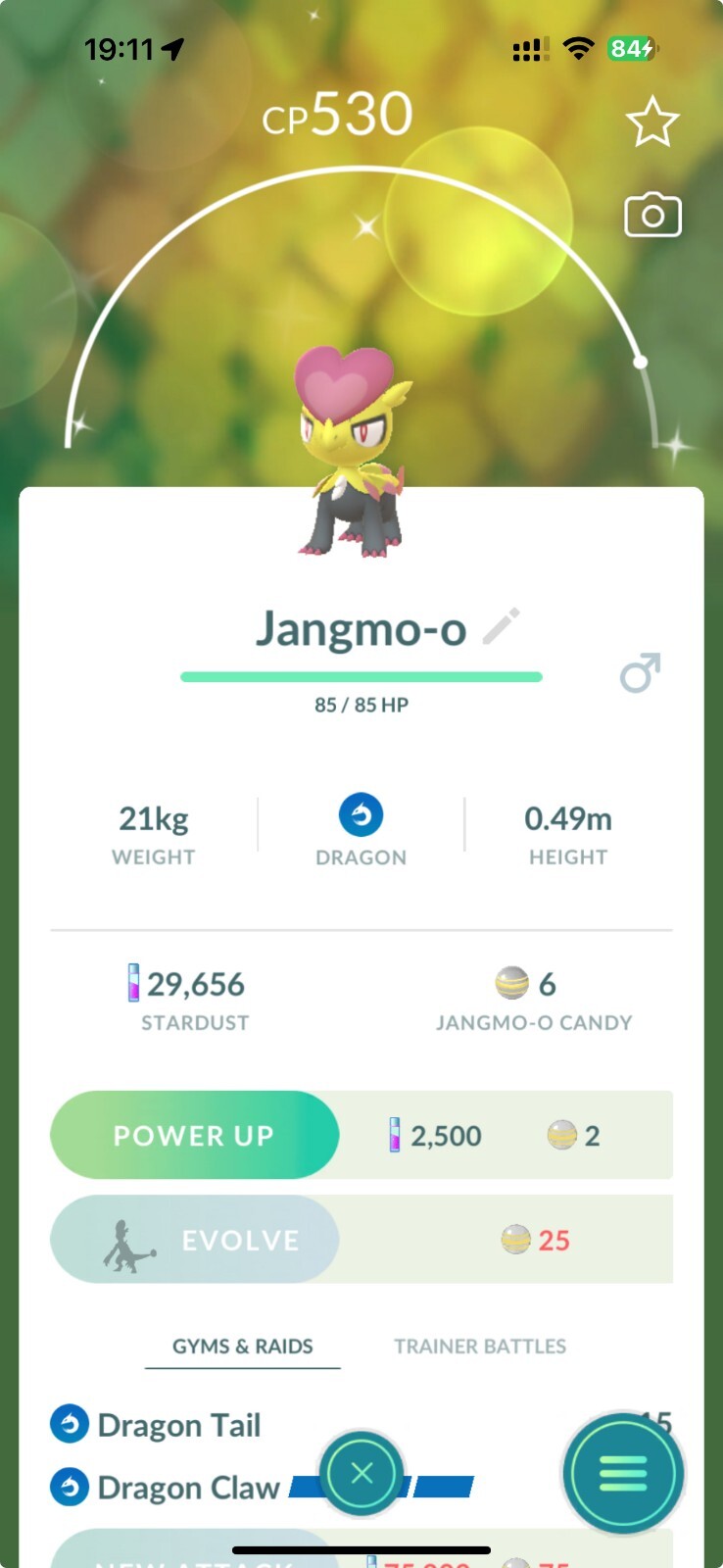 Shiny Jangmo-o – TRADE 20kStardust – Registered shiny Jangmo-o already require
