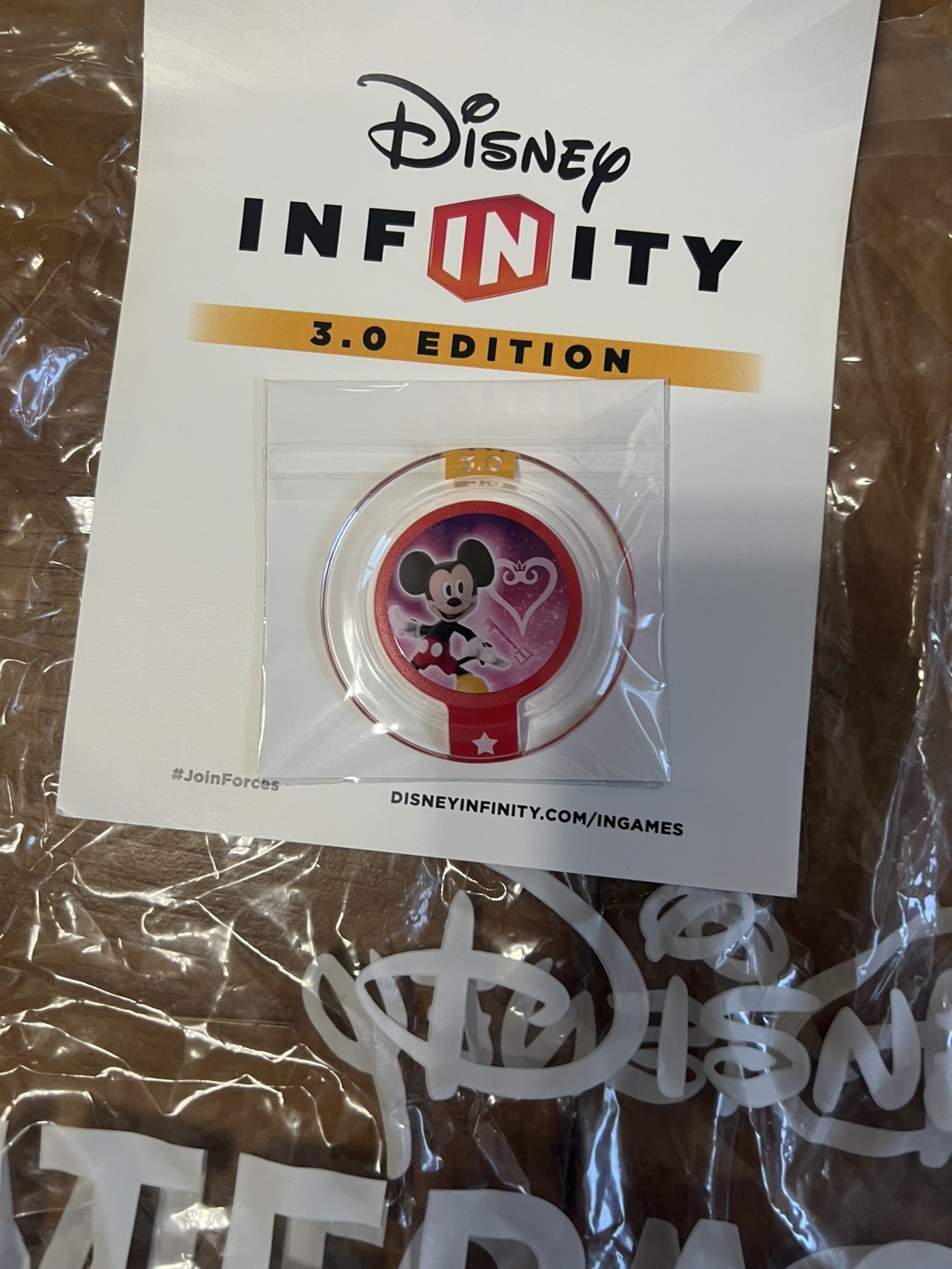 Disney D23 Expo Infinity Mickey Mouse 3.0 Kingdom Hearts King Mickey Power Disc