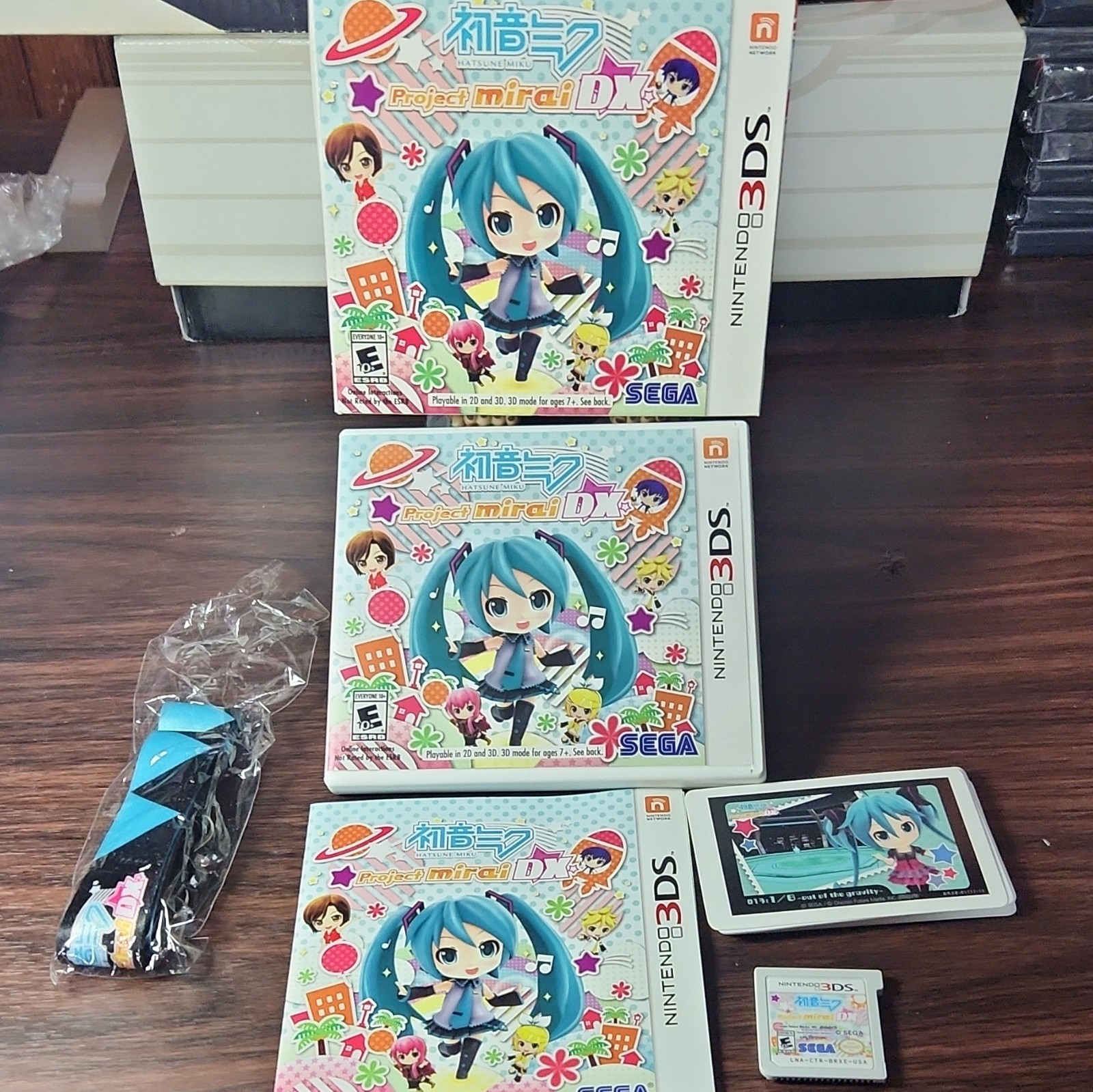 SEGA Hatsune Miku: Project Mirai DX Nintendo 3DS Manual E10+ NTSC-U/C