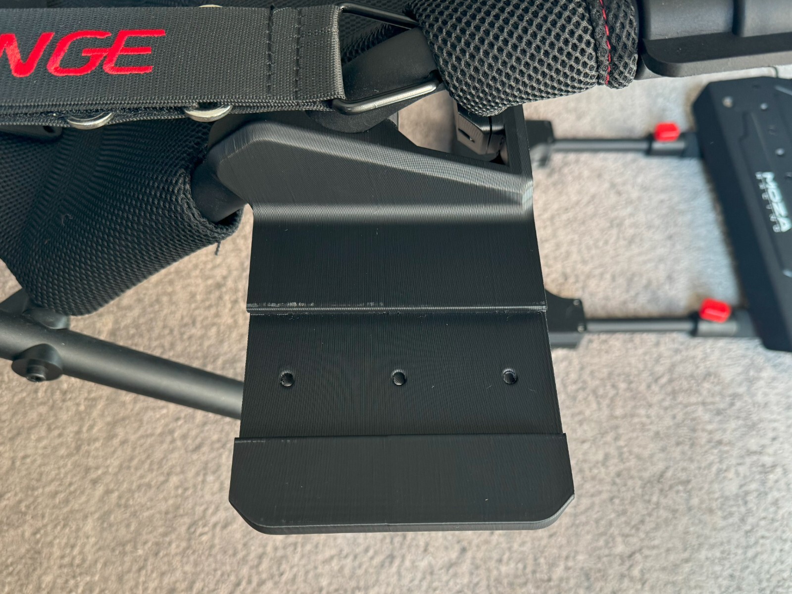 HOTAS Mounting Bracket for Playseat Challenge or Challenge X Logitech