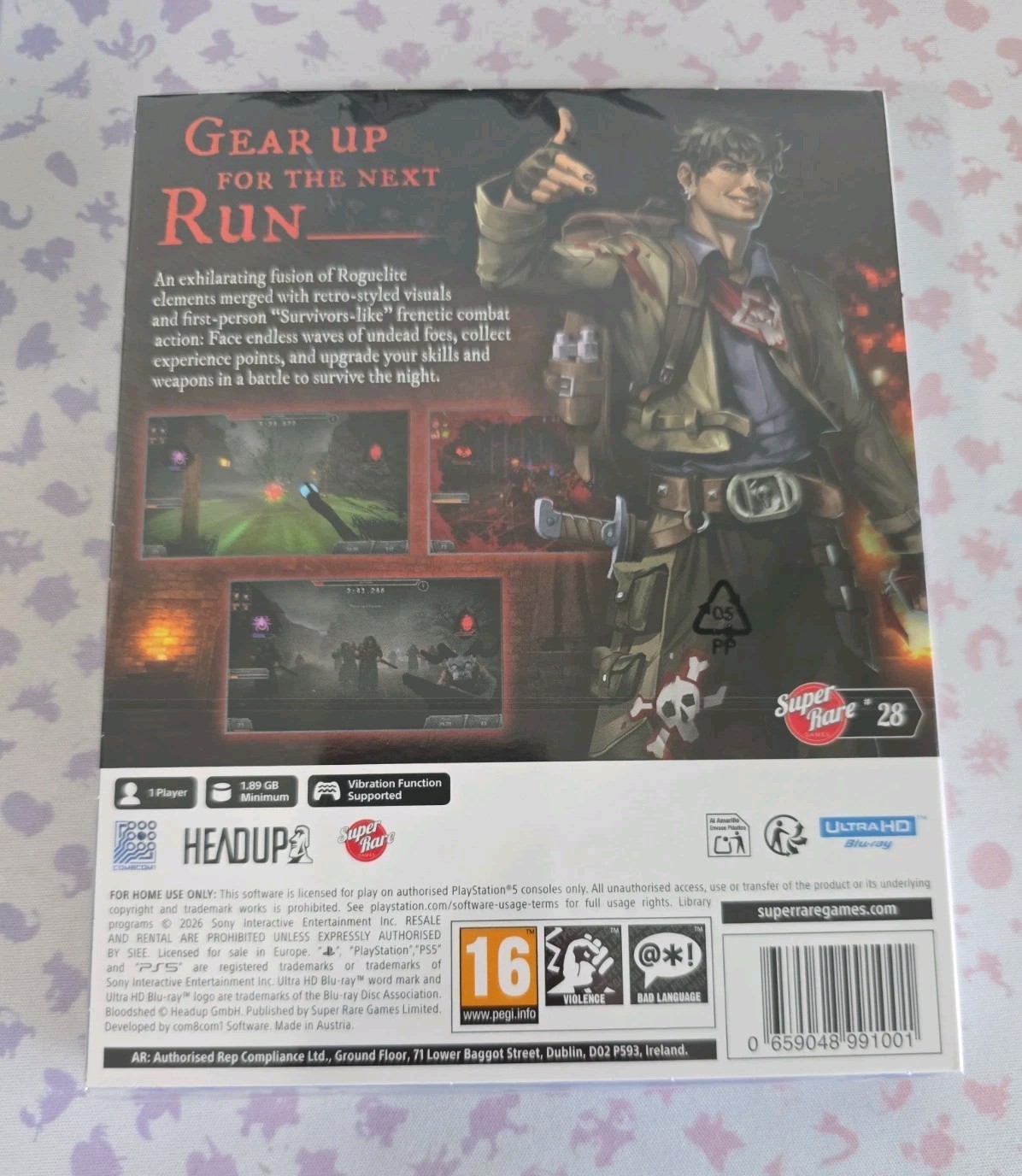 Bloodshed (PS5) – Super Rare Games #28 – VERY RARE – With Slipcover -SHIPS TODAY